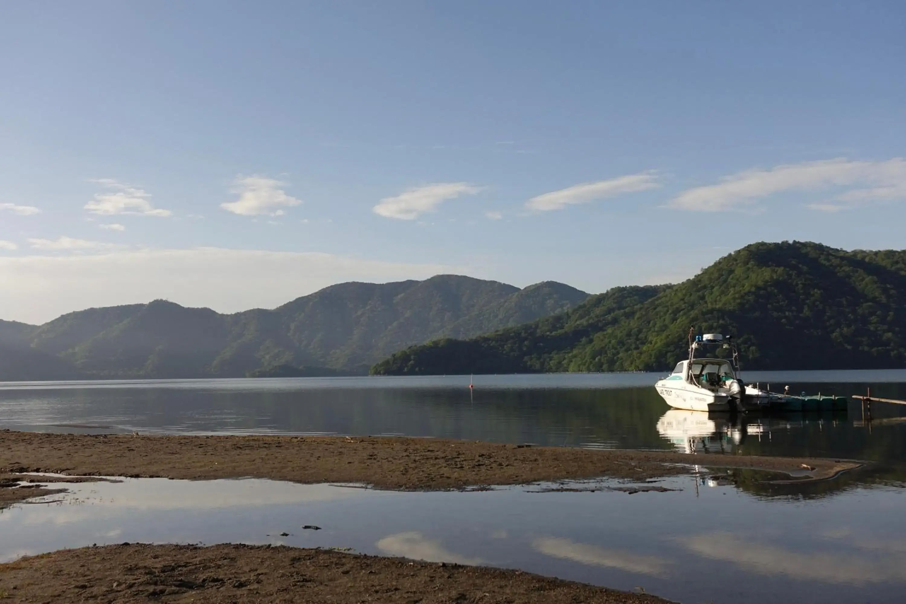 Lake view in Hatago Nagomi Hot Spring Hotel