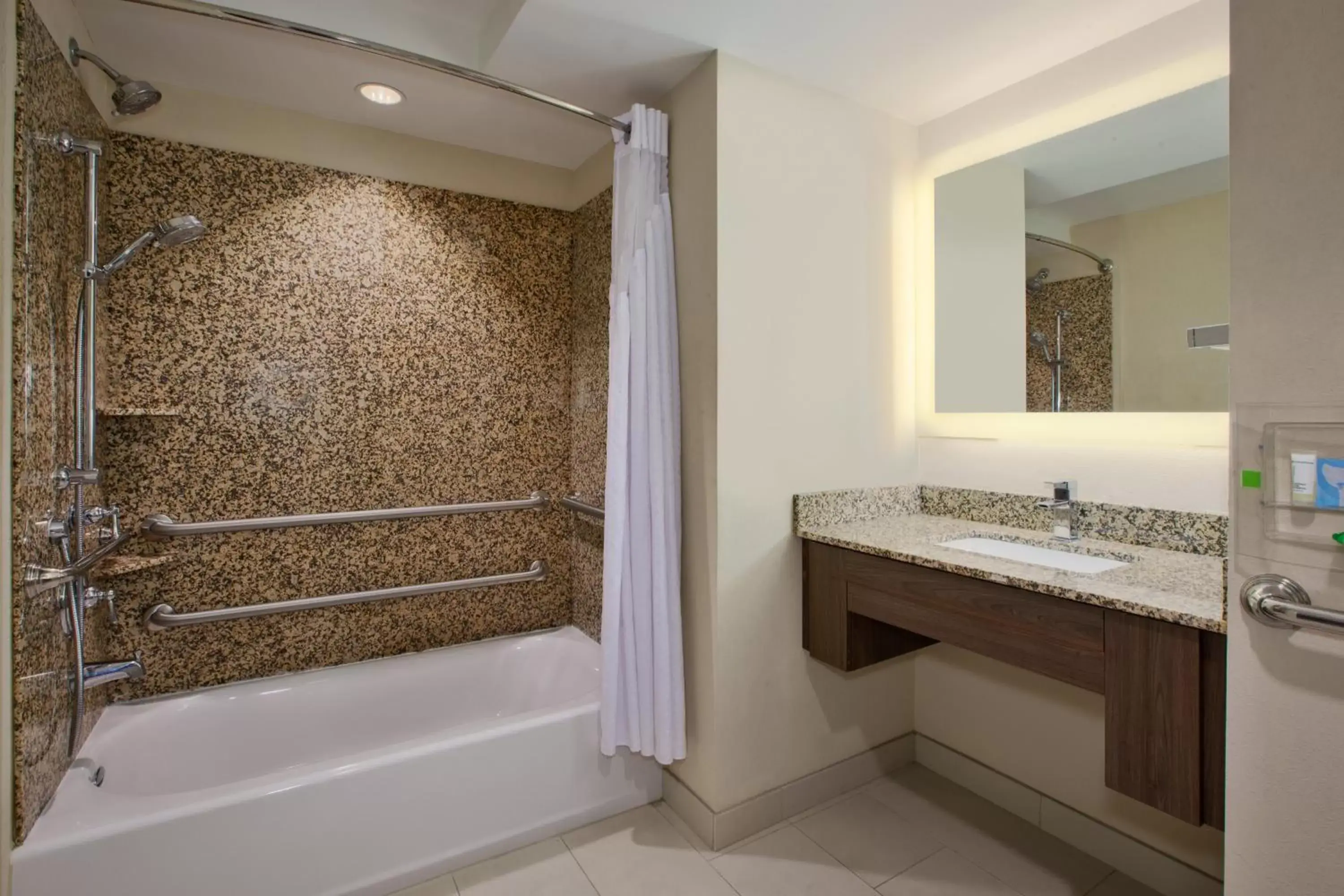 Photo of the whole room, Bathroom in Holiday Inn Morgantown-University Area, an IHG Hotel