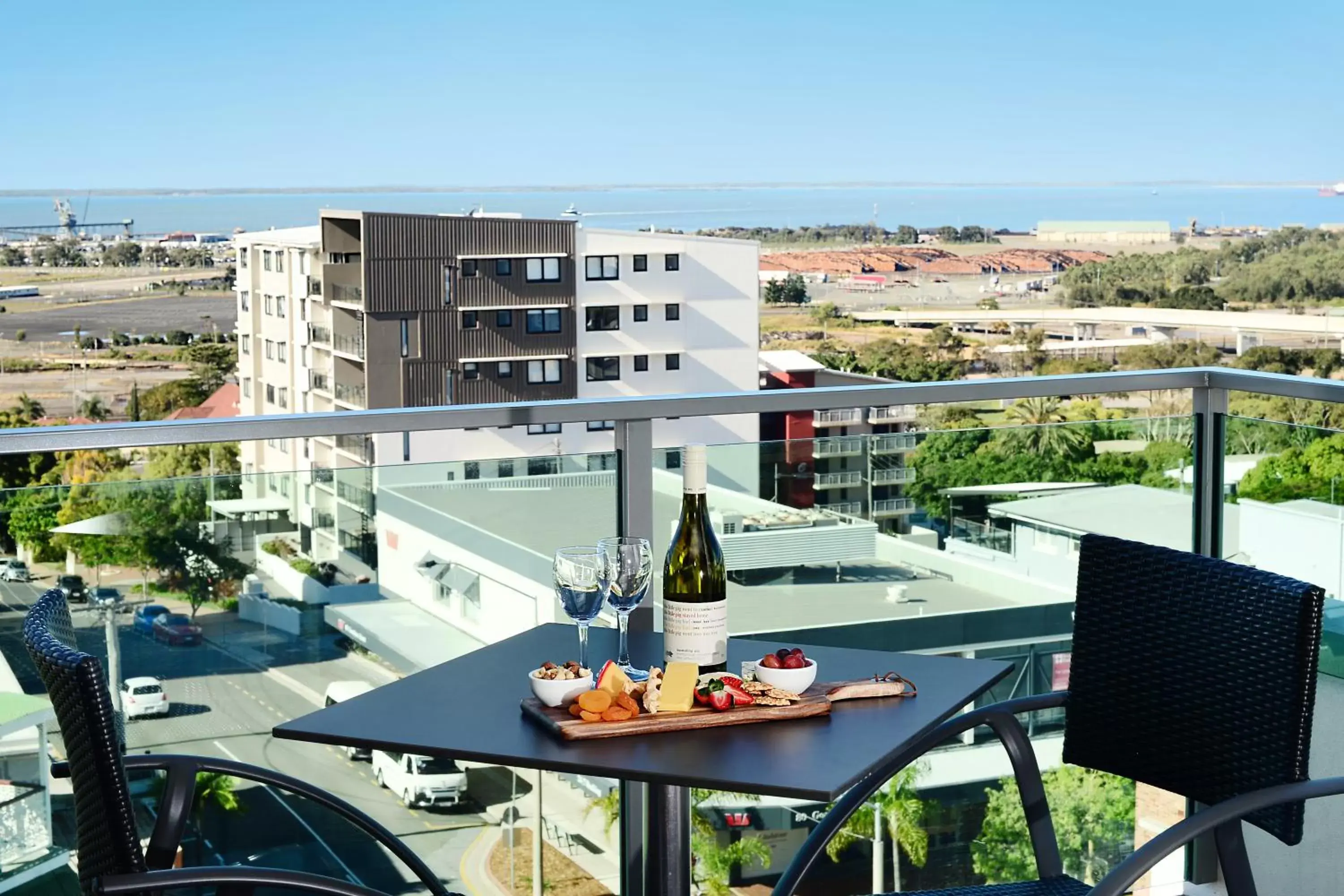 Balcony/Terrace in Oaks Gladstone Grand Hotel