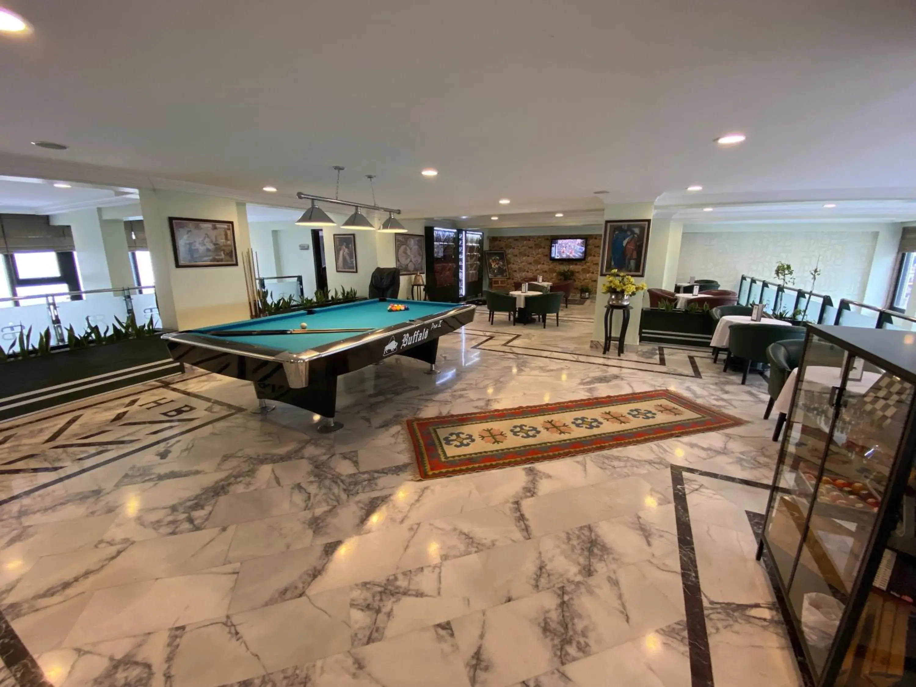 Lounge or bar, Billiards in Bugday Hotel