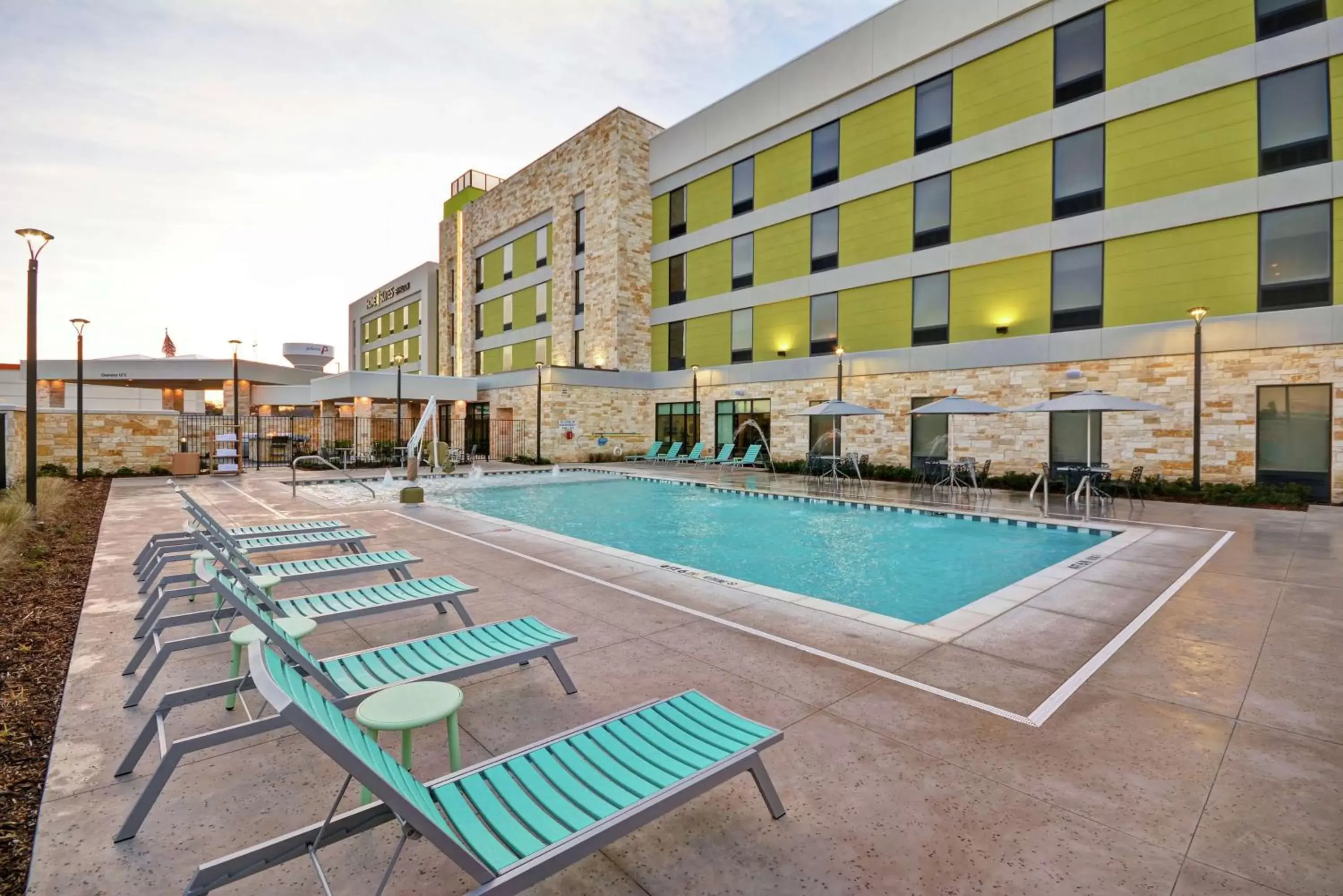 Pool view in Home2 Suites Plano Legacy West Pool view in Home2 Suites Plano Legacy West
