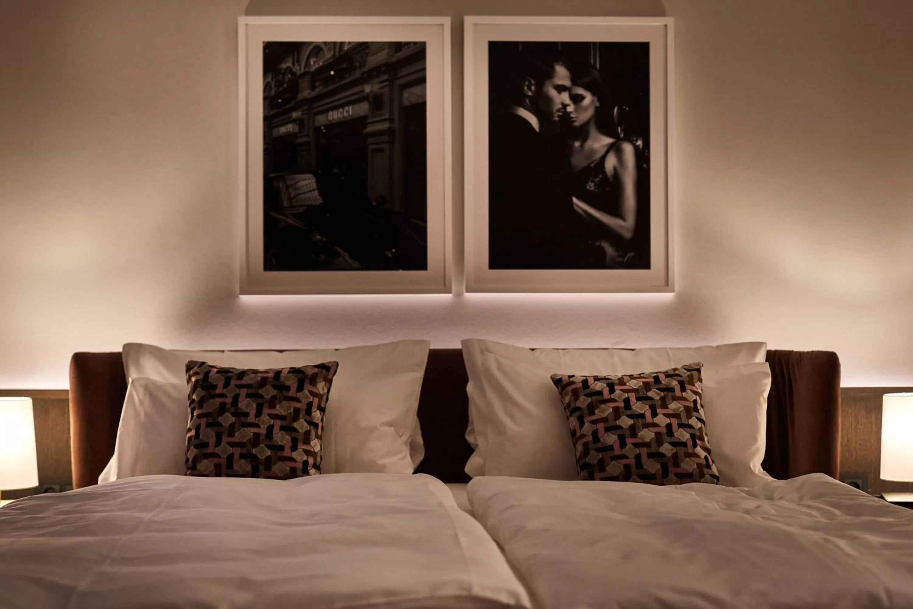 Bed in Clounys Hotel