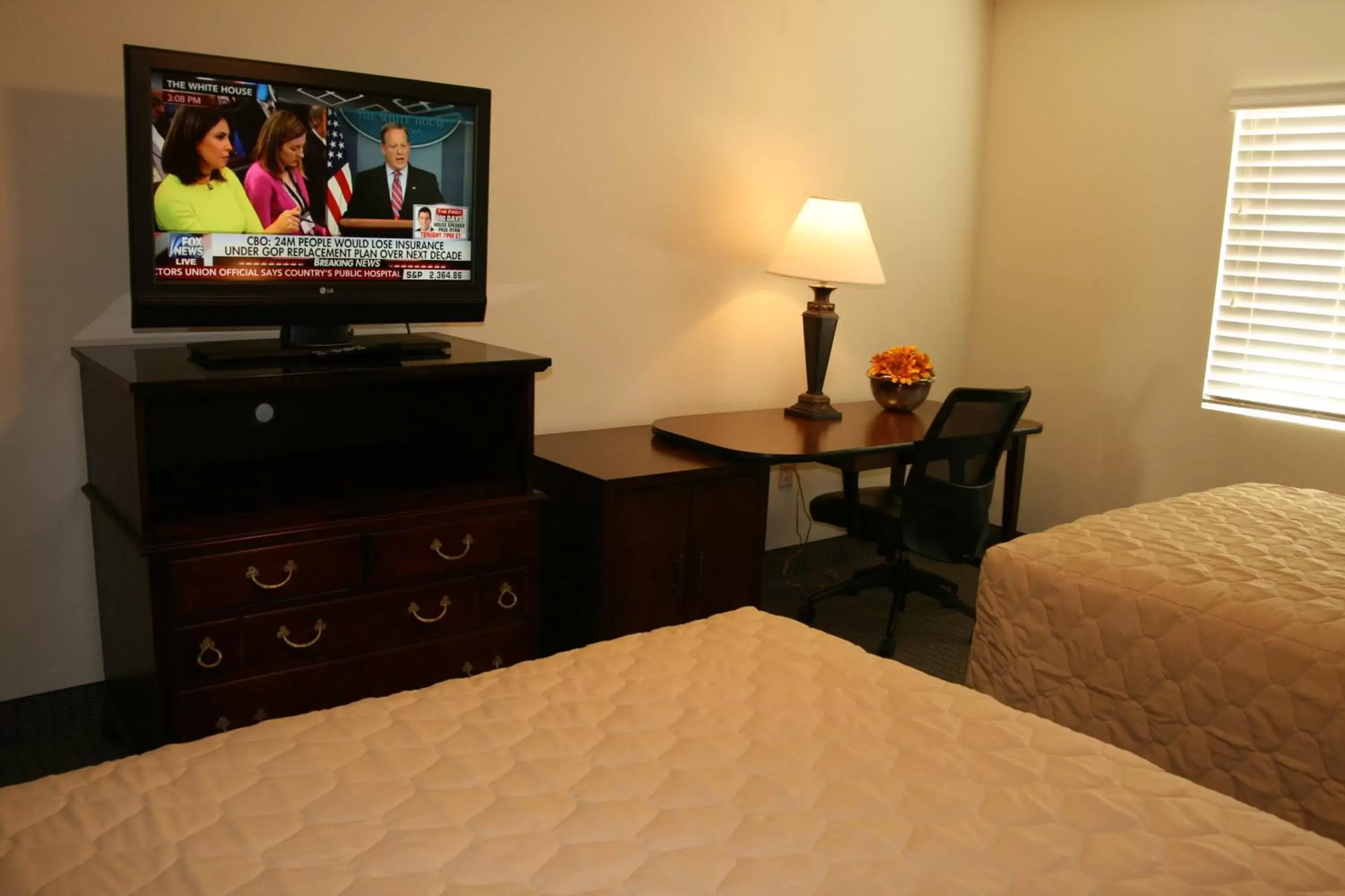 TV/Entertainment Center in Affordable Suites Mooresville