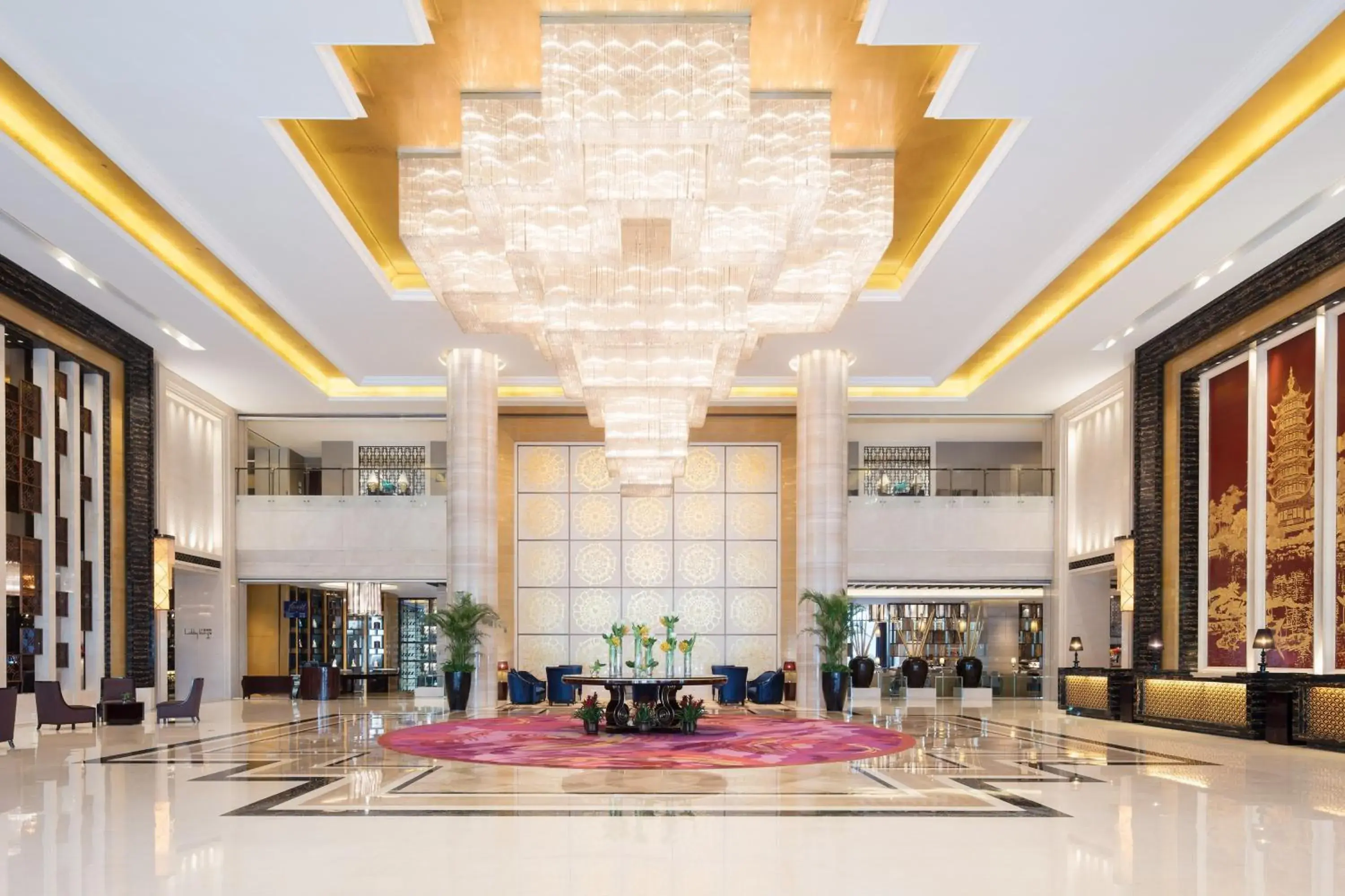 Lobby or reception in Sheraton Changzhou Xinbei Hotel