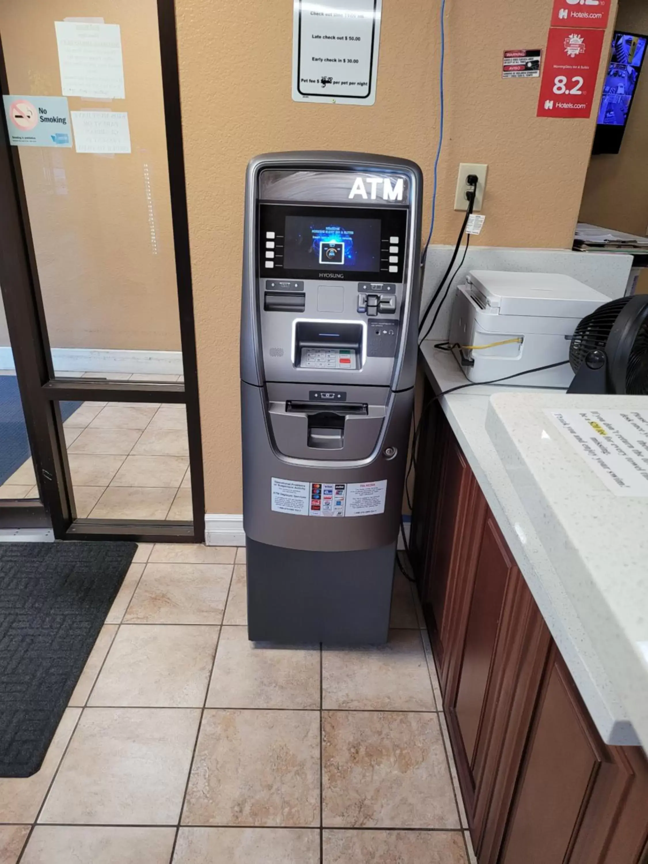 ATM in MorningGlory Inn & Suites