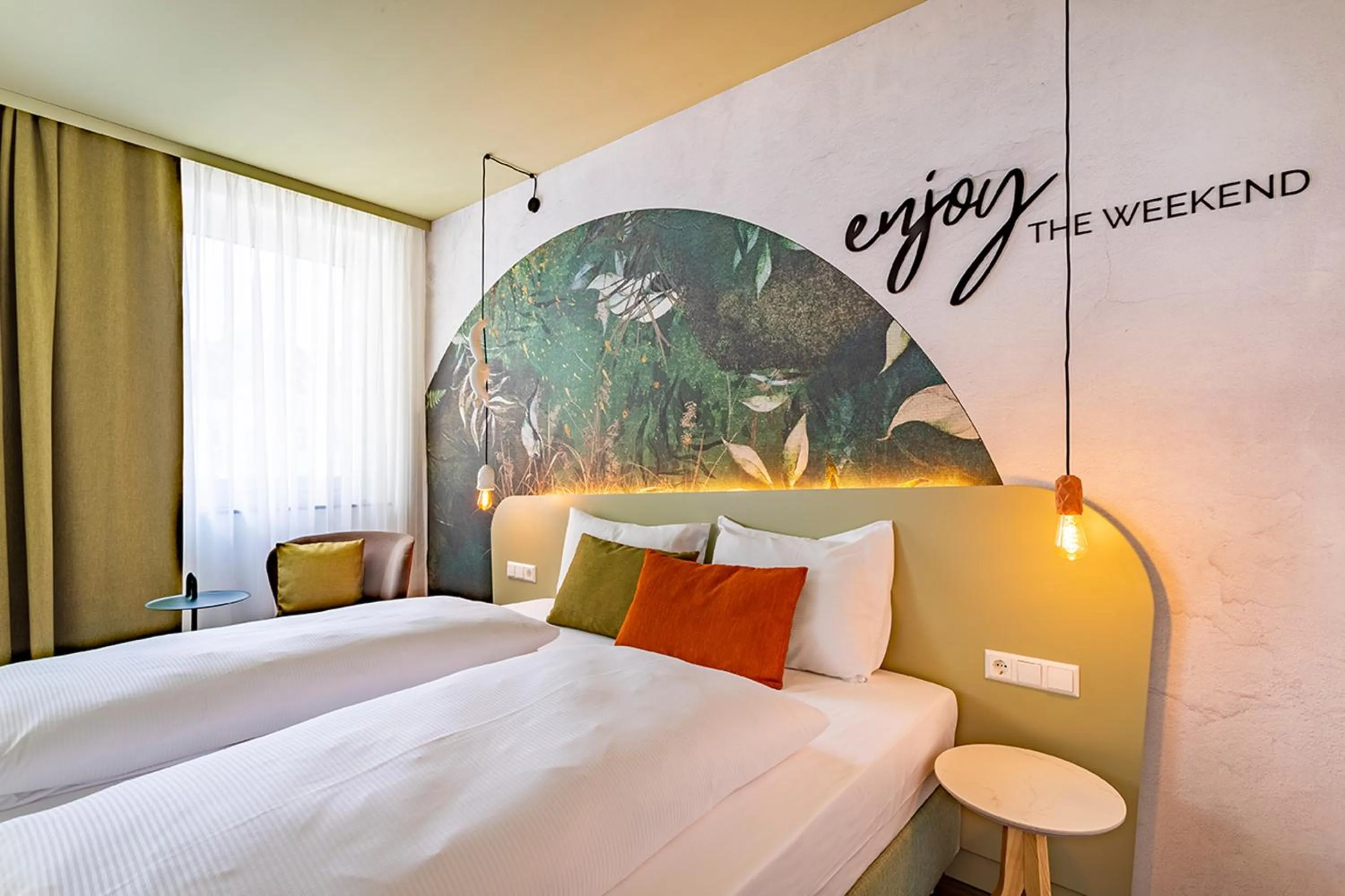 Photo of the whole room, Bed in The Weekend Hotel