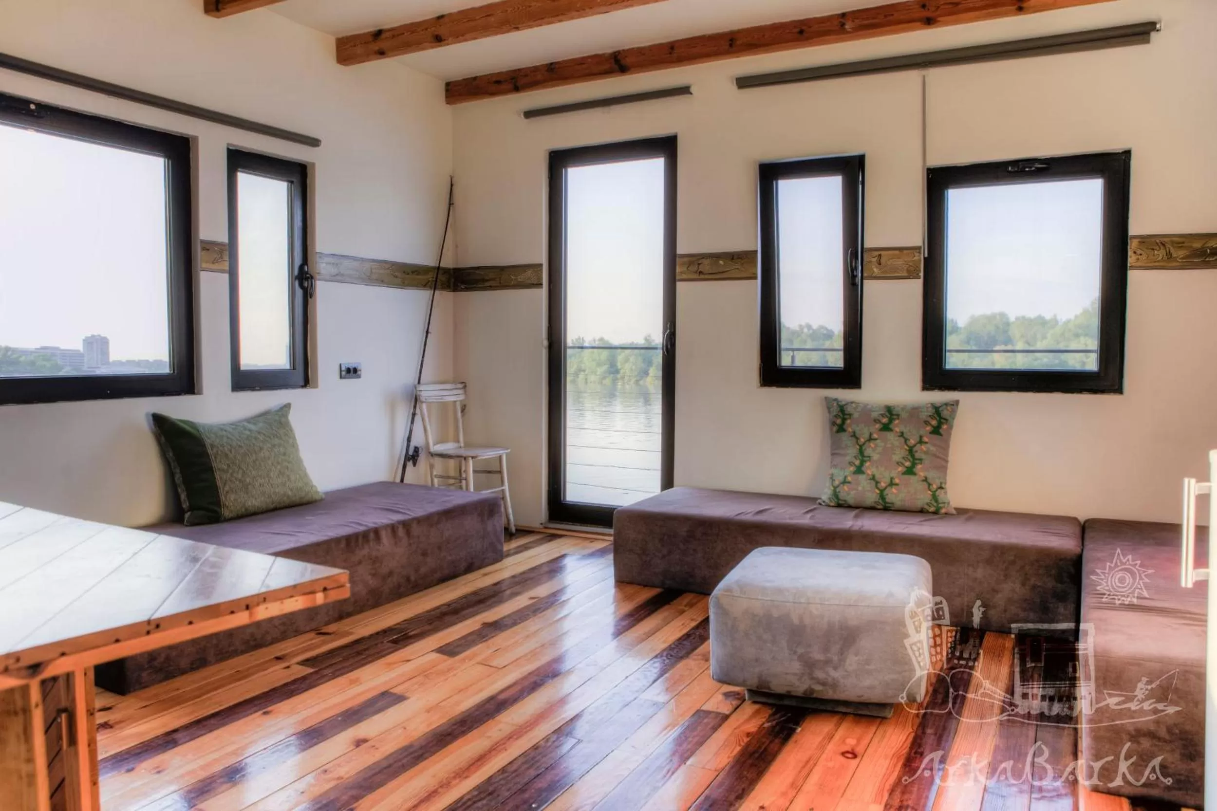 Spring, Bed in ArkaBarka 2- Floating Dream Rooms and Apartments