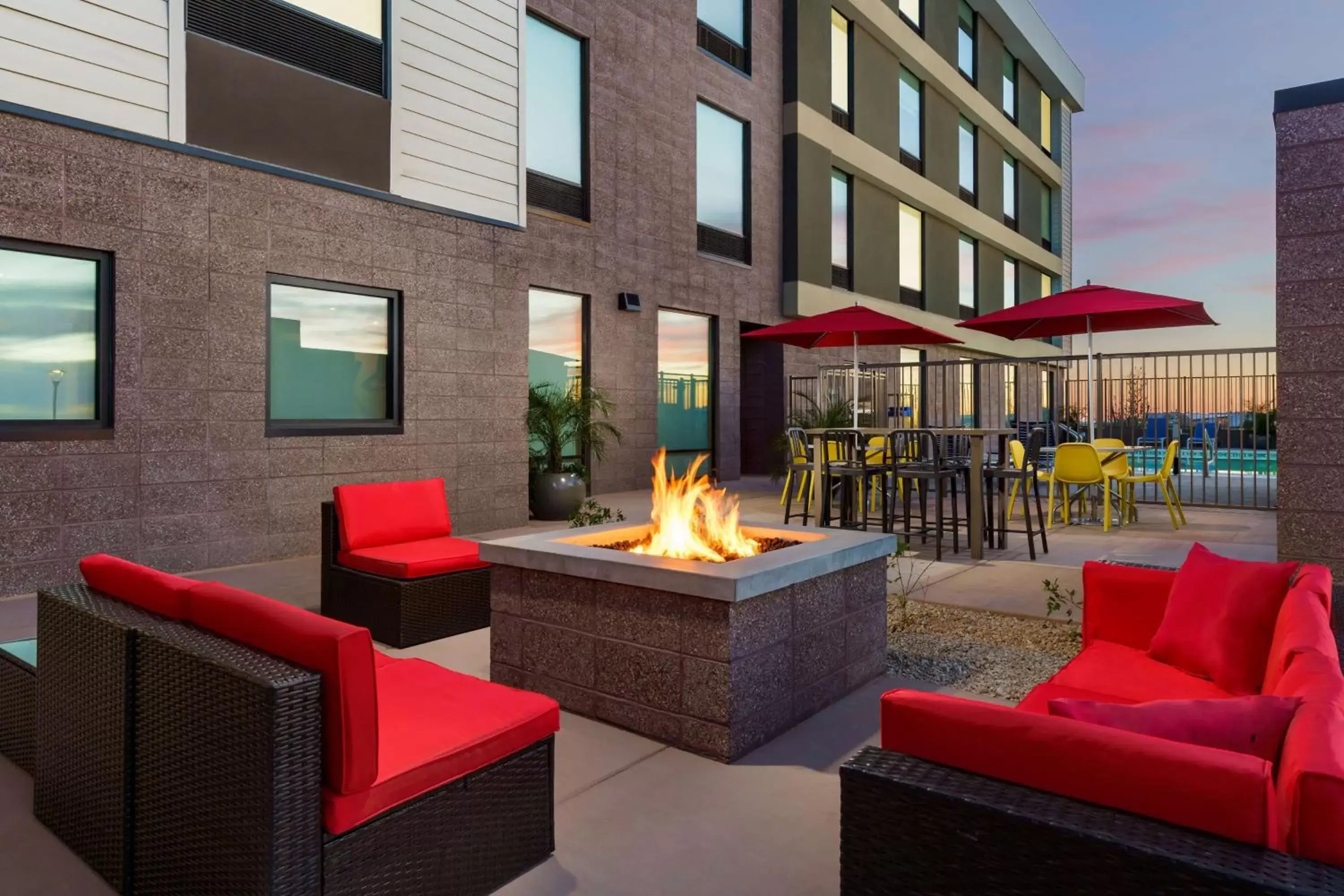 Patio in Home2 Suites By Hilton North Scottsdale Near Mayo Clinic