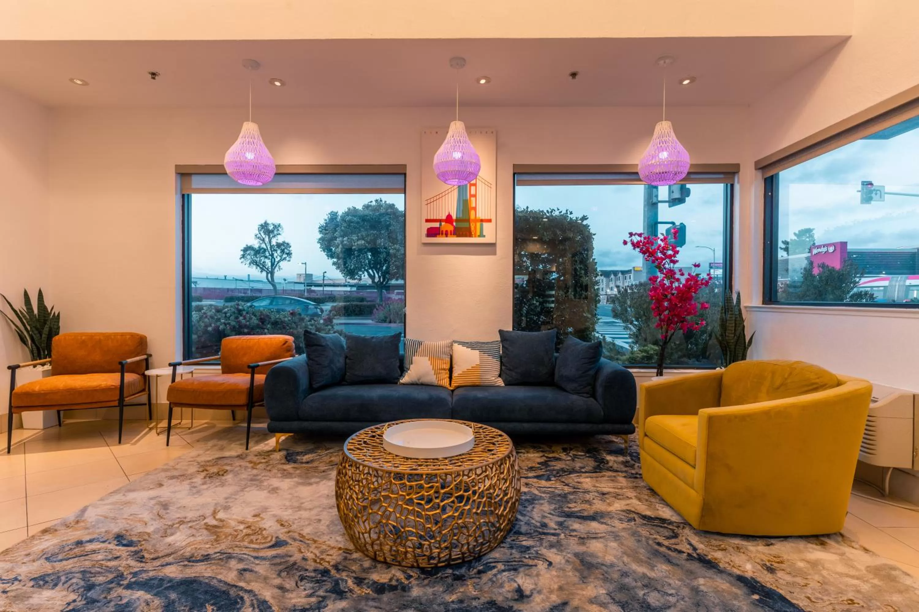 Lobby/Reception in Hotel Aluxor SFO, Sapphire Boutique Collection