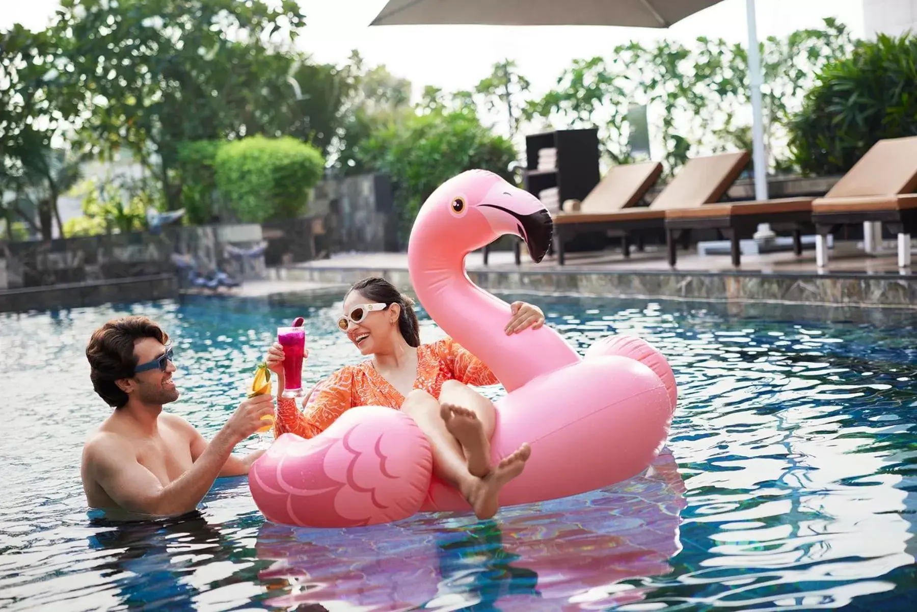 Swimming Pool in Hyatt Regency Ahmedabad