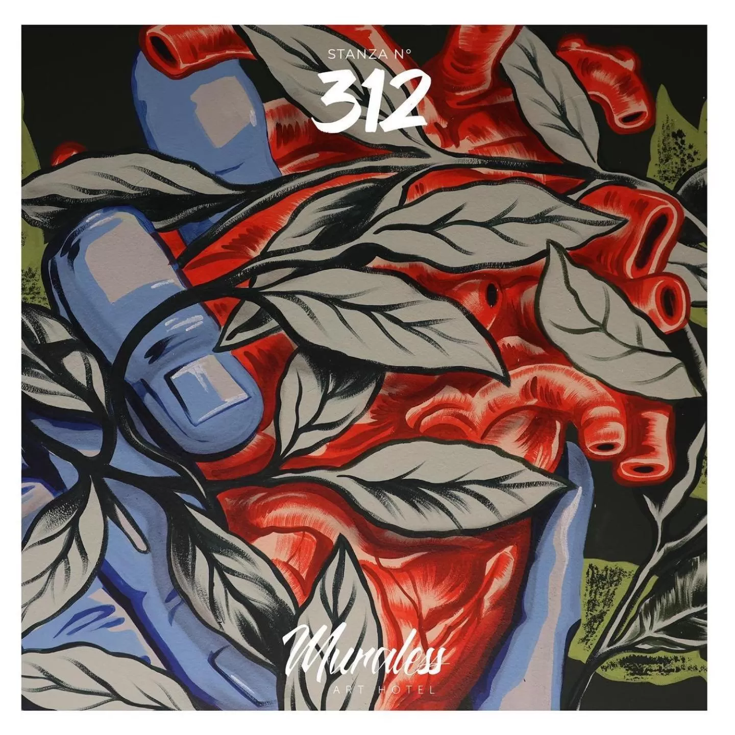 Decorative detail in Muraless Art Hotel - WorldHotels Crafted