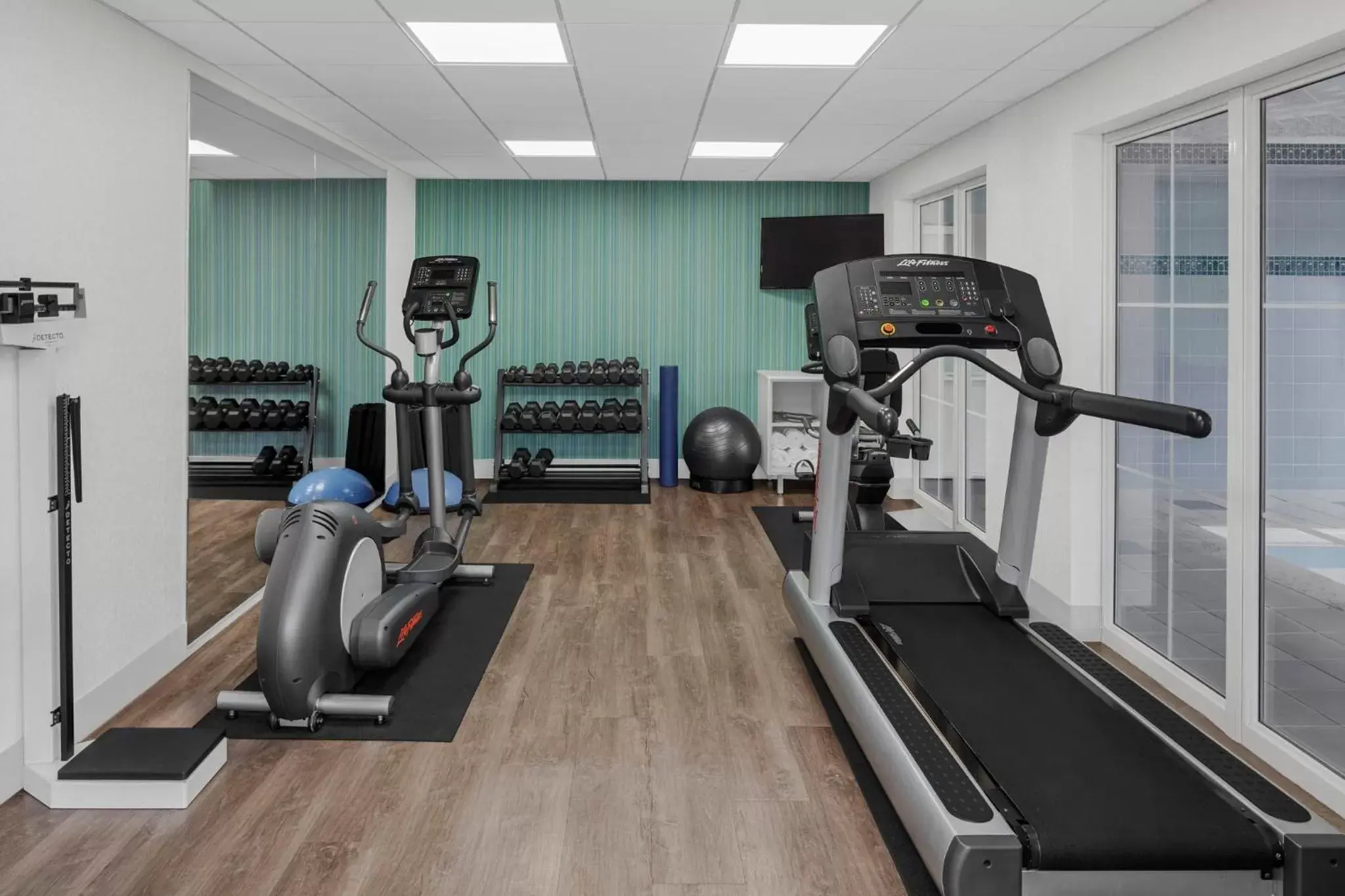 Fitness centre/facilities, Fitness Center/Facilities in Holiday Inn Express & Suites Asheville SW - Outlet Ctr Area, an IHG Hotel