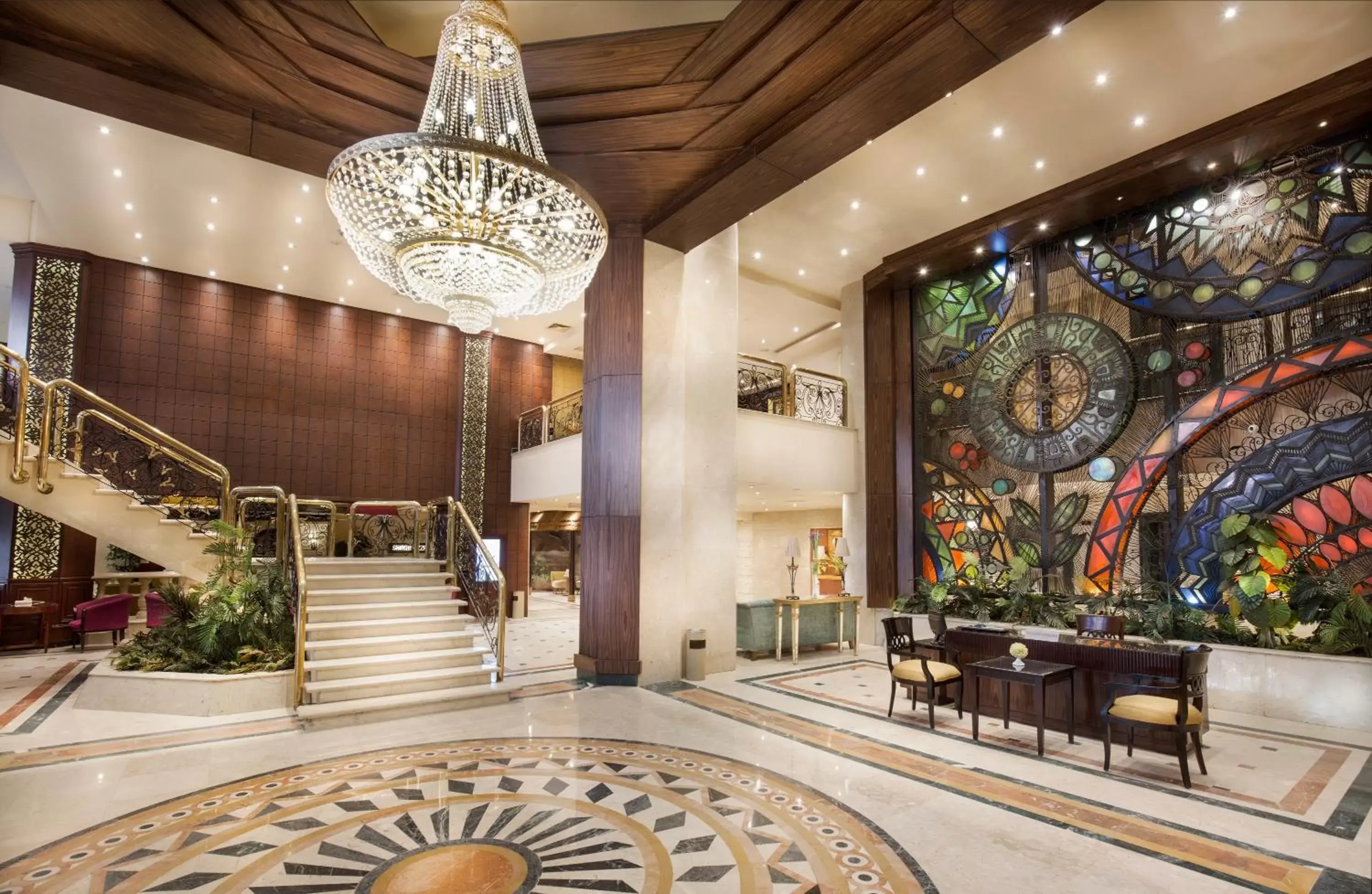 Lobby or reception in Pyramisa Suites Hotel Cairo