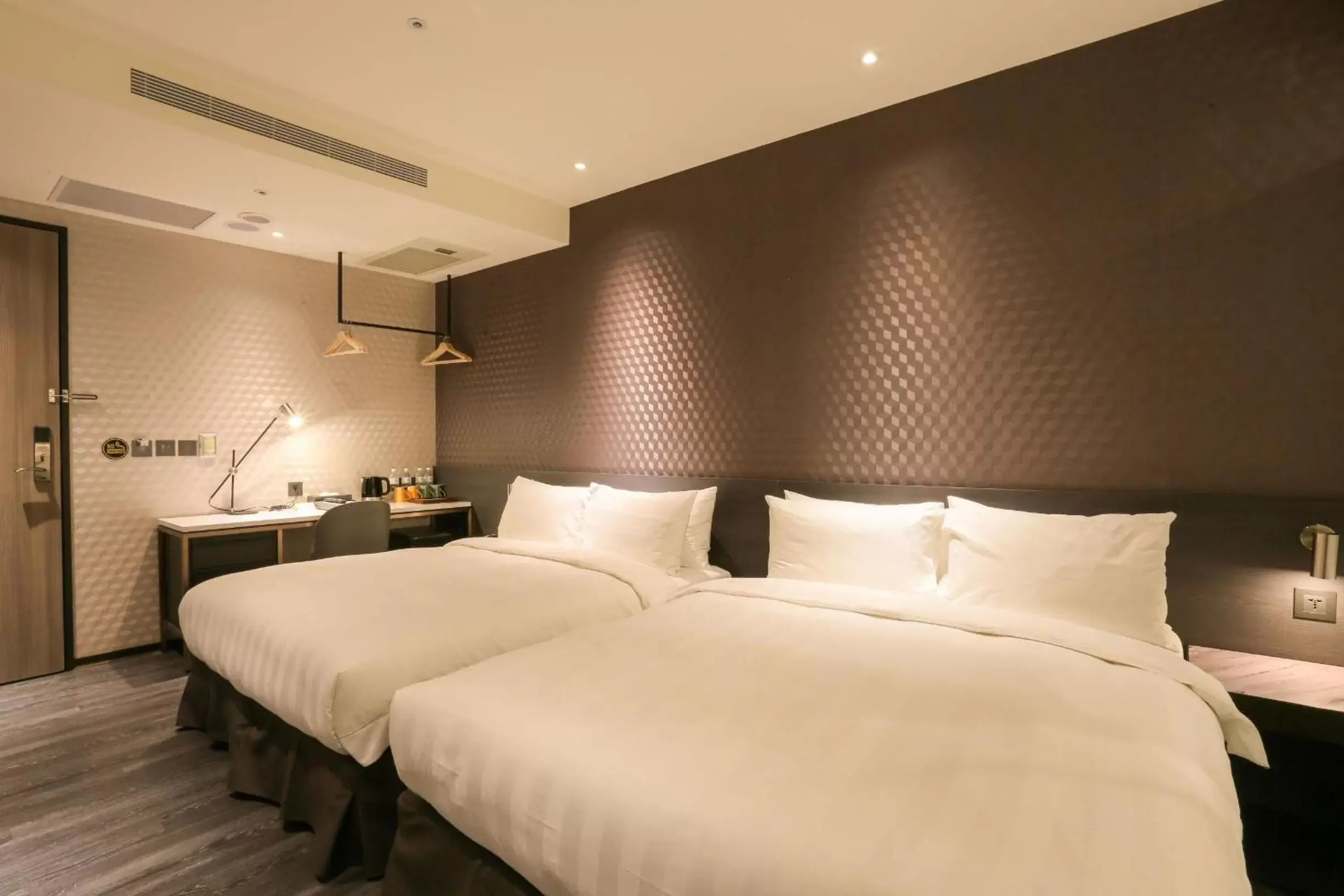 Bed in City Suites - Taipei Nandong