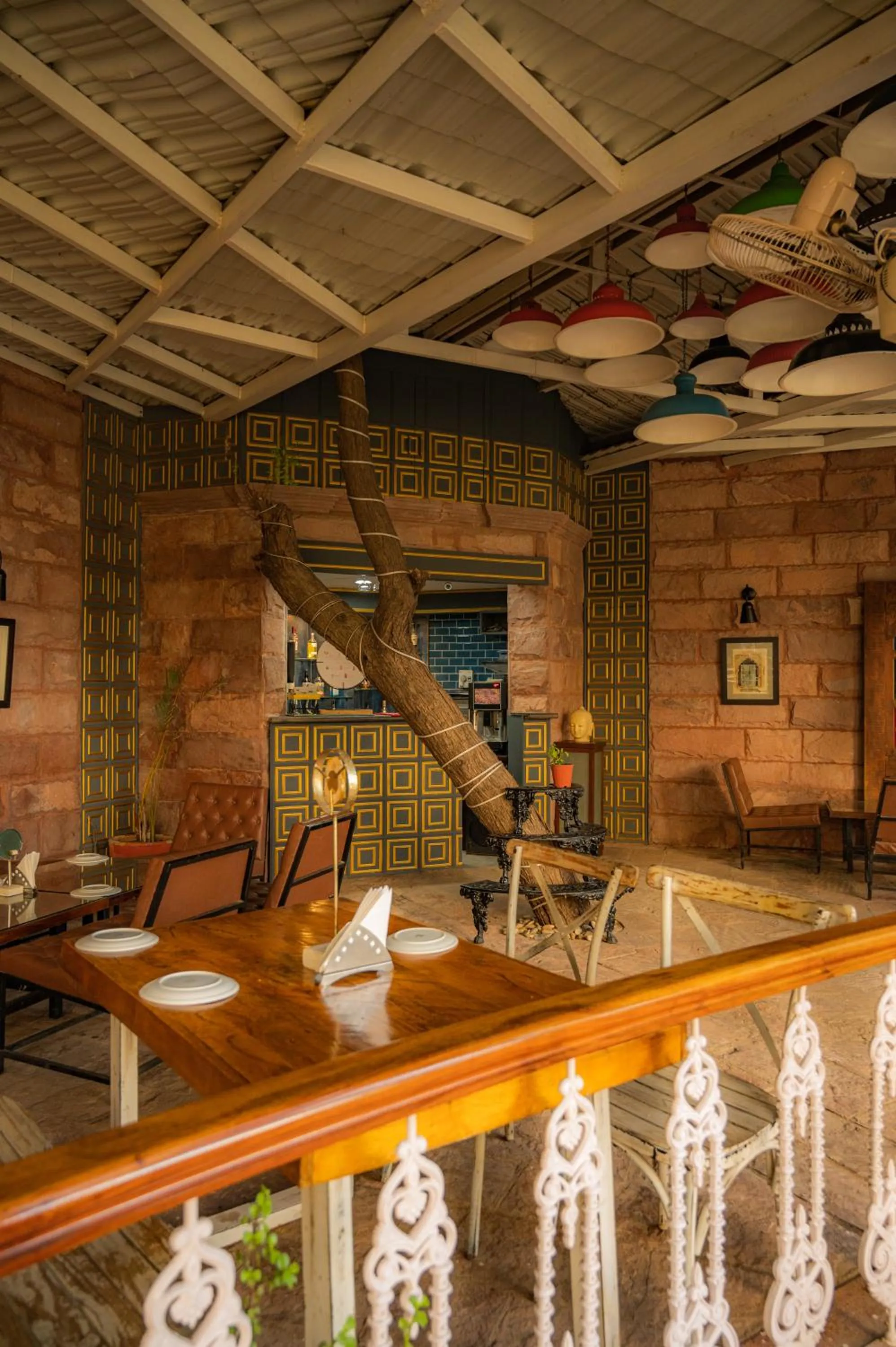 Seating area in Park Plaza Jodhpur