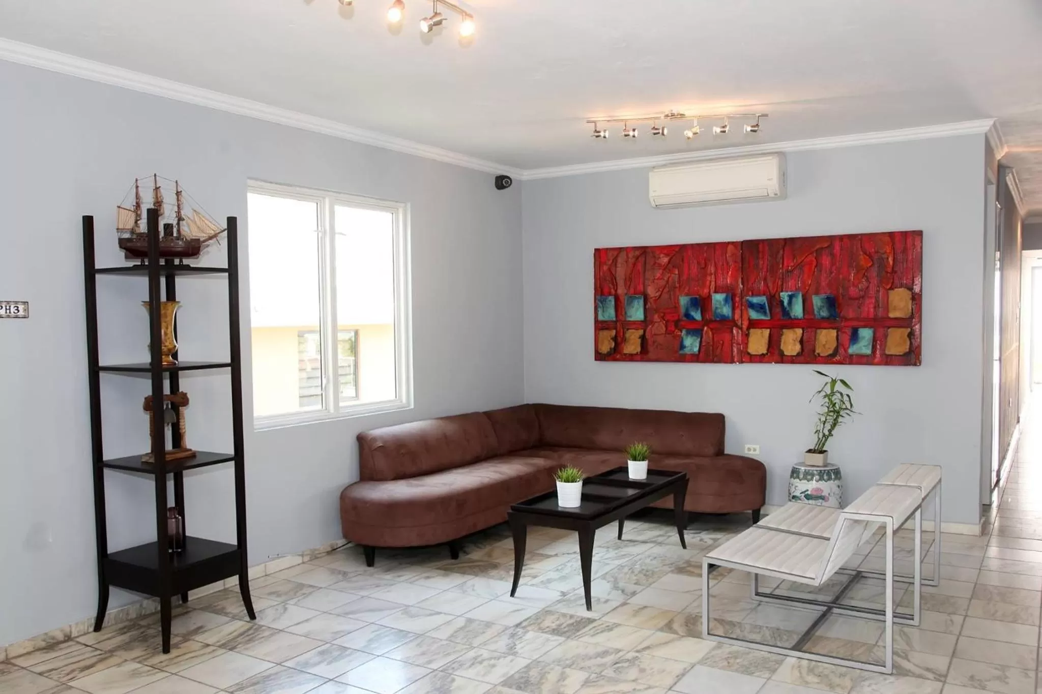 Seating area in Coral Princess Hotel