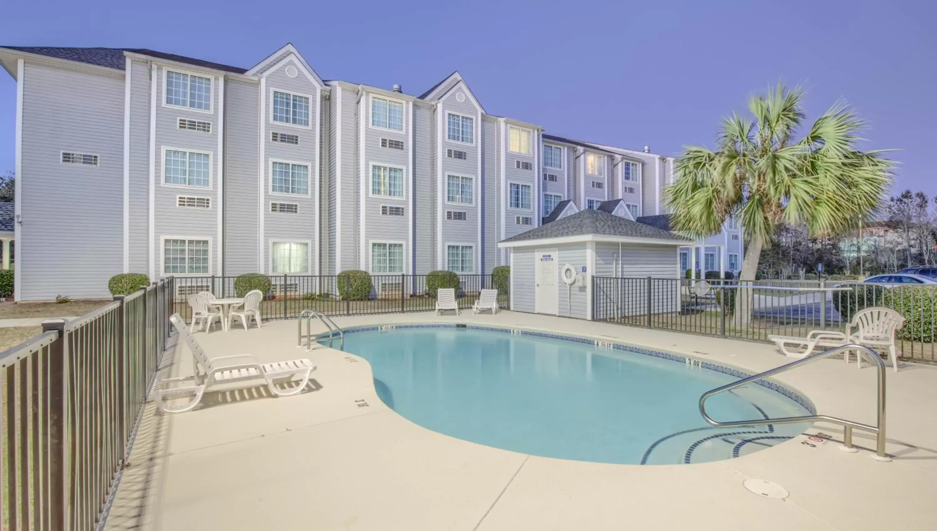 Pool view in Microtel Inn & Suites by Wyndham Gulf Shores