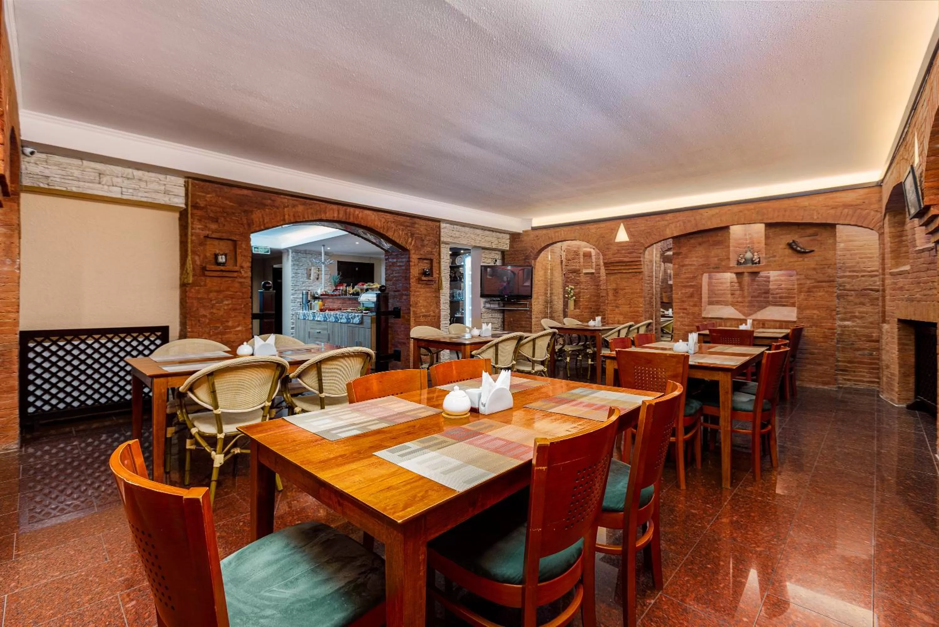 Dining area in Sharden Hotel