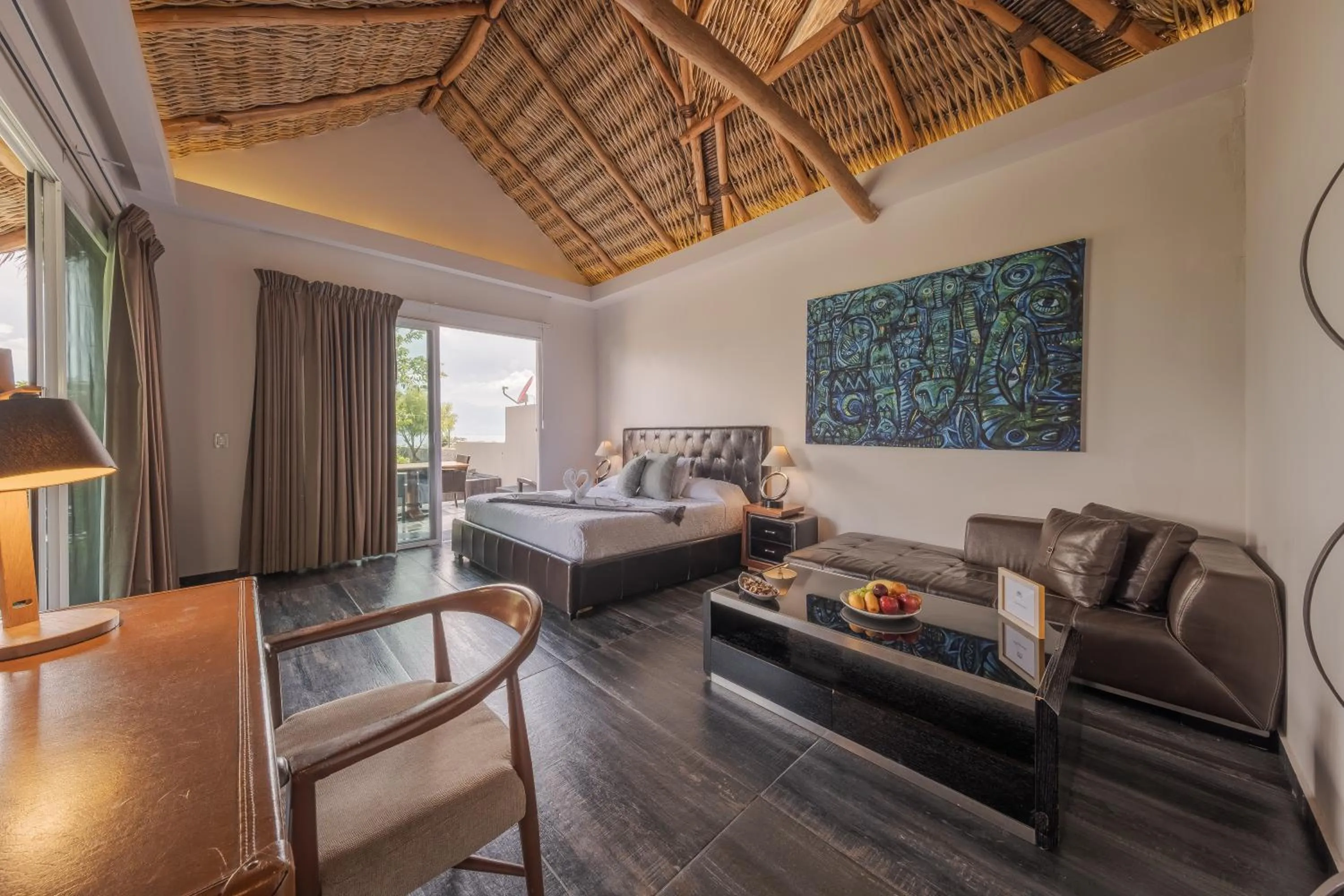 Bed in Nimue Marina Residence