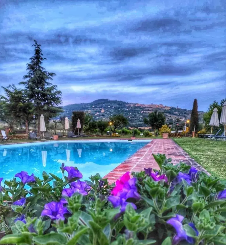 Garden, Swimming Pool in Relais Villa Baldelli