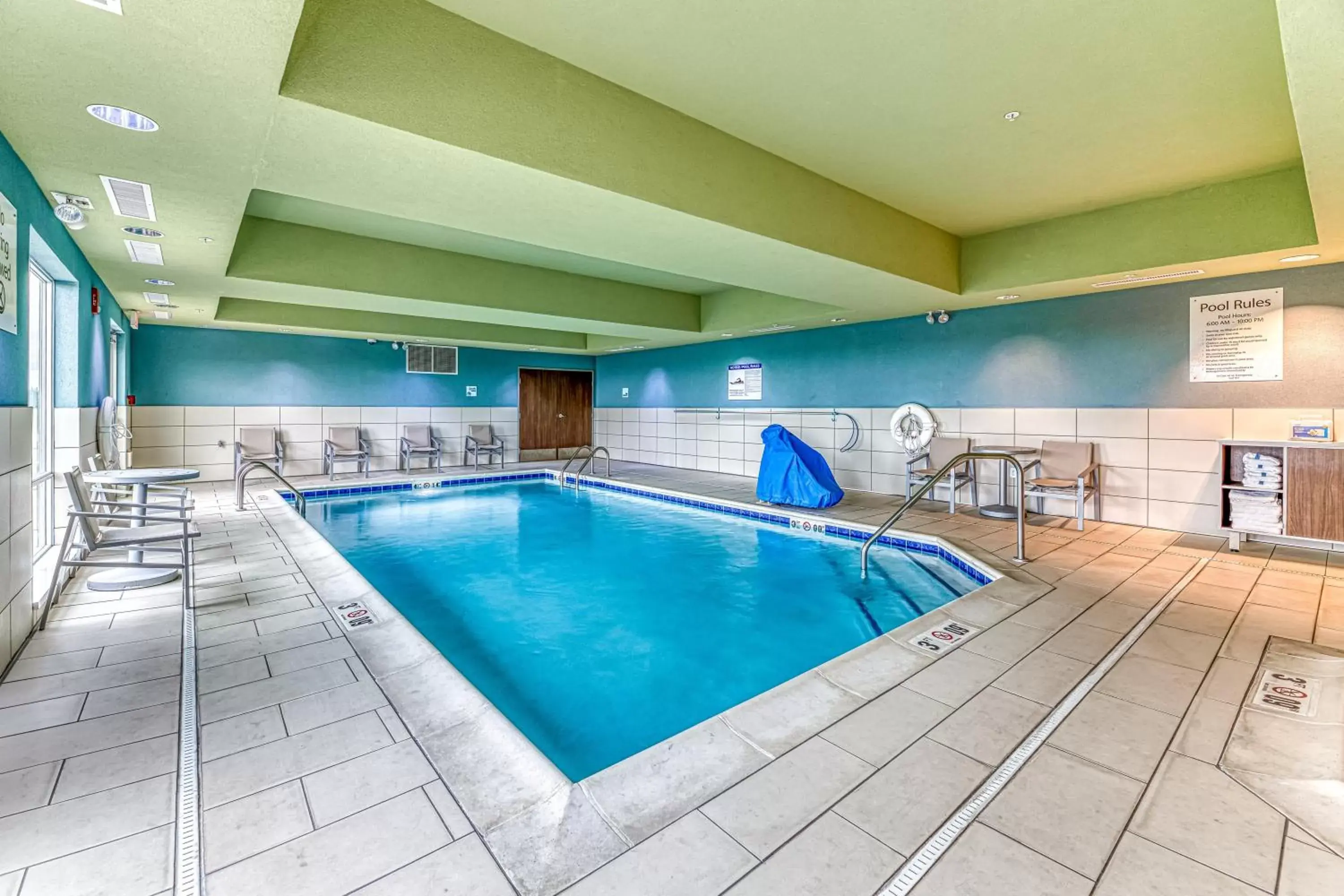 Swimming Pool in Holiday Inn Express & Suites - Rantoul, an IHG Hotel