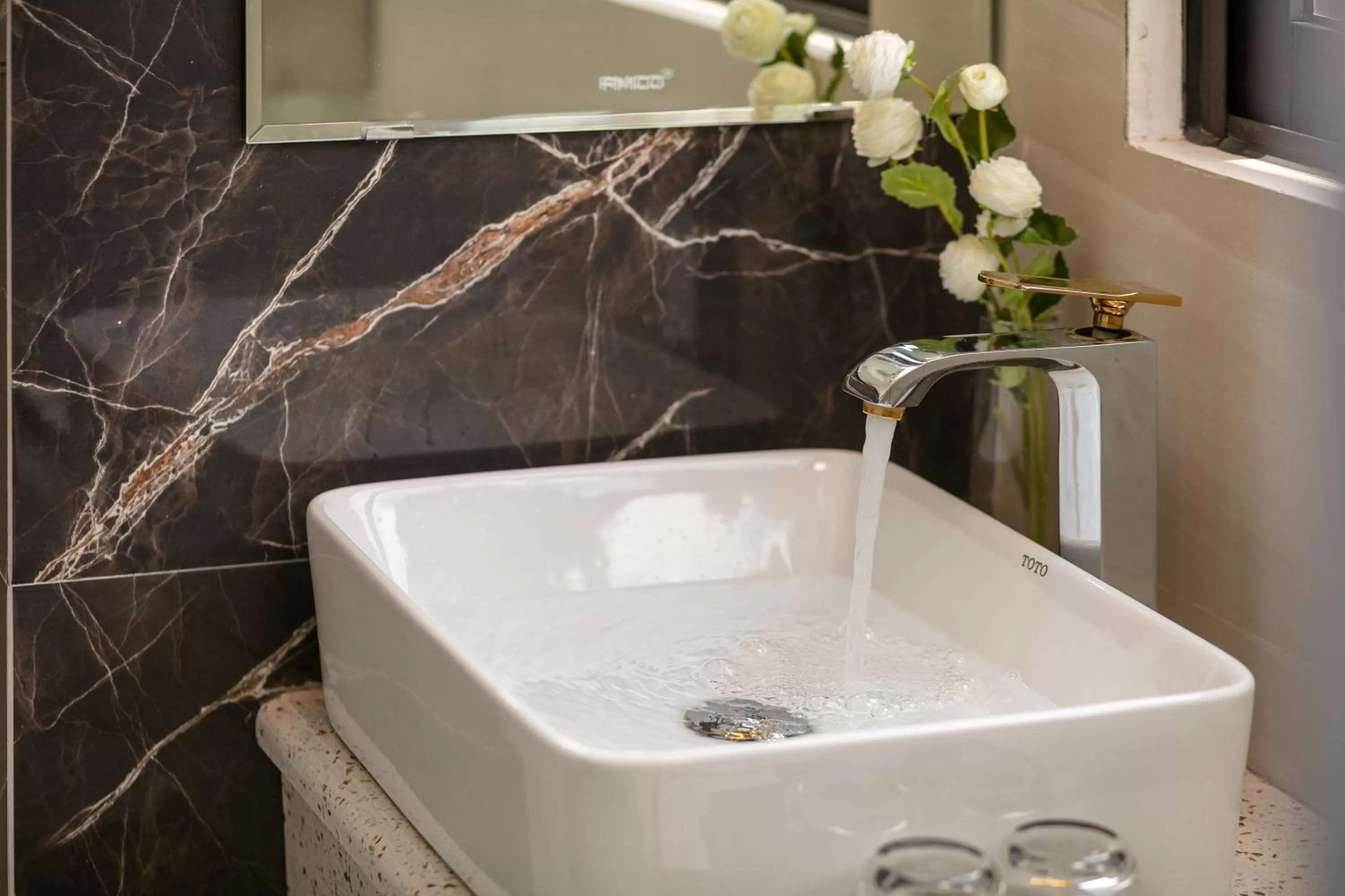 Bathroom in TrangTrang Boutique Hotel