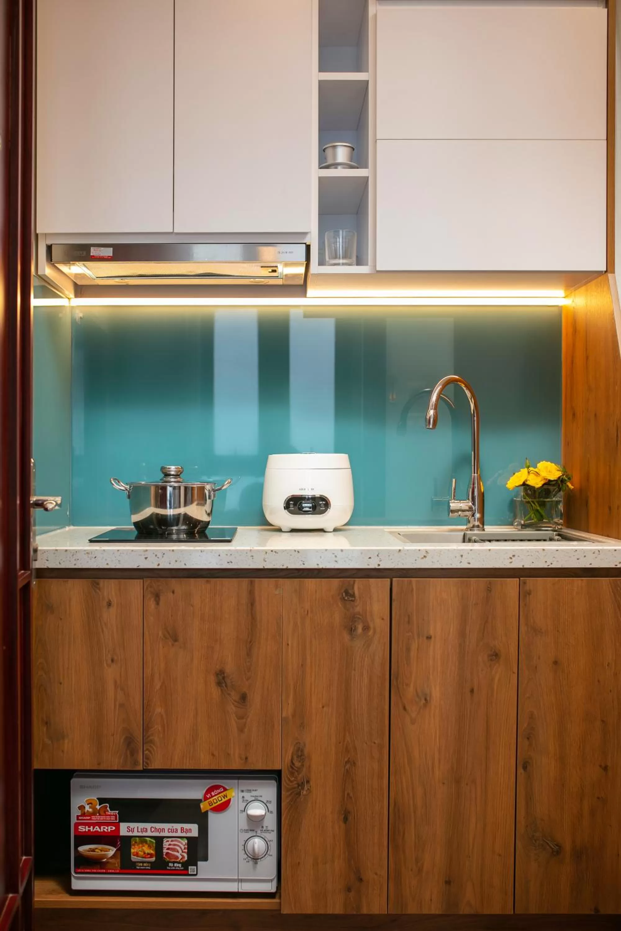 Kitchen or kitchenette in Au Coeur d'Hanoi Apartment