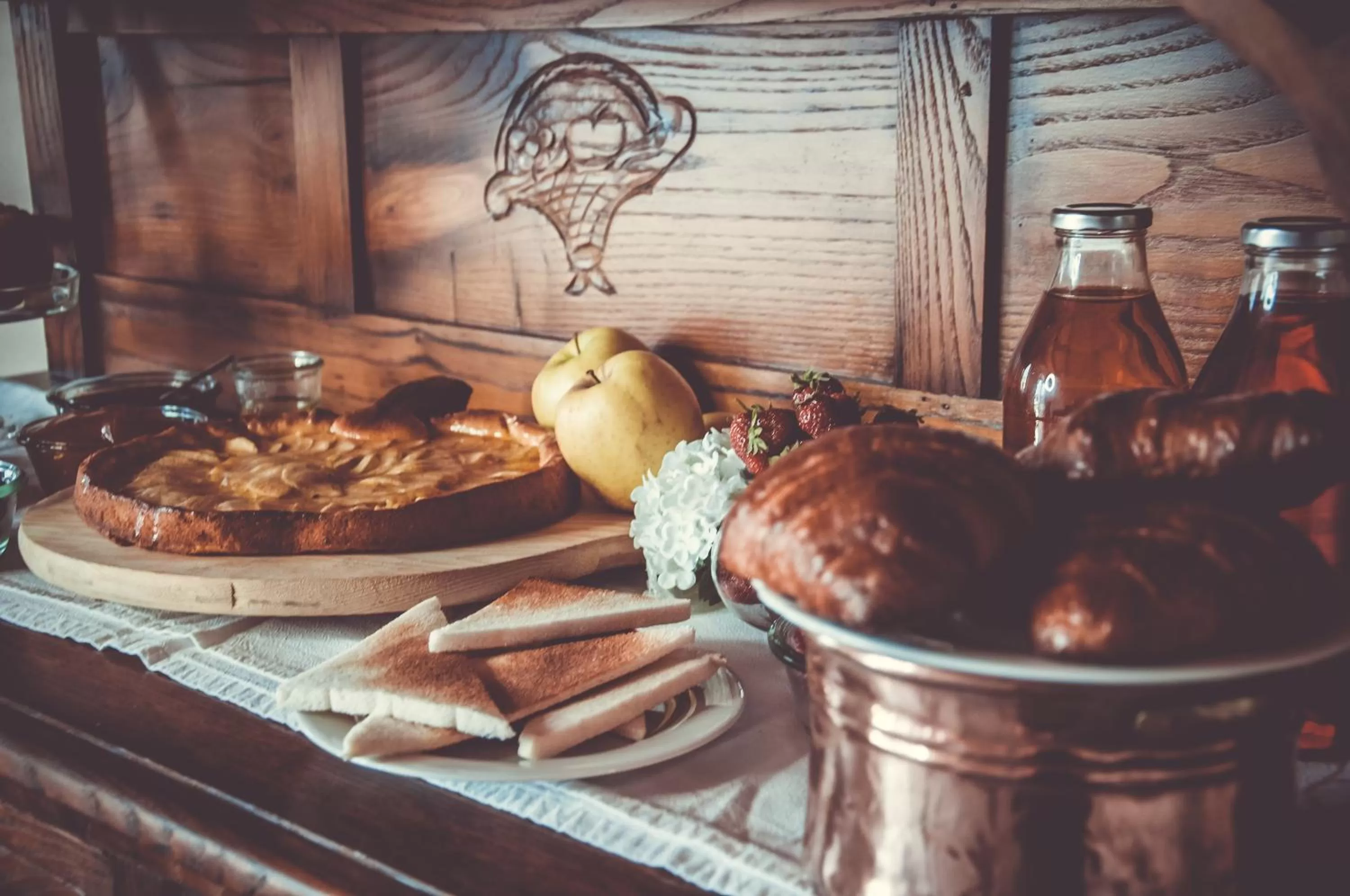 Food and drinks in Amaranto Bed & Breakfast