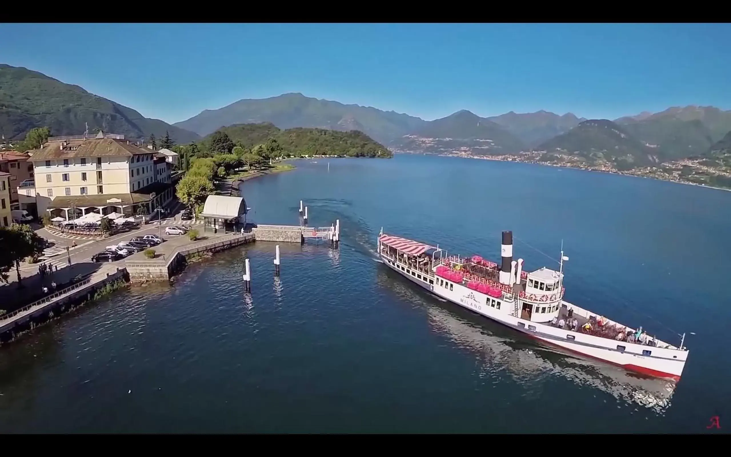 Bird's eye view, Bird's-eye View in Hotel Risi