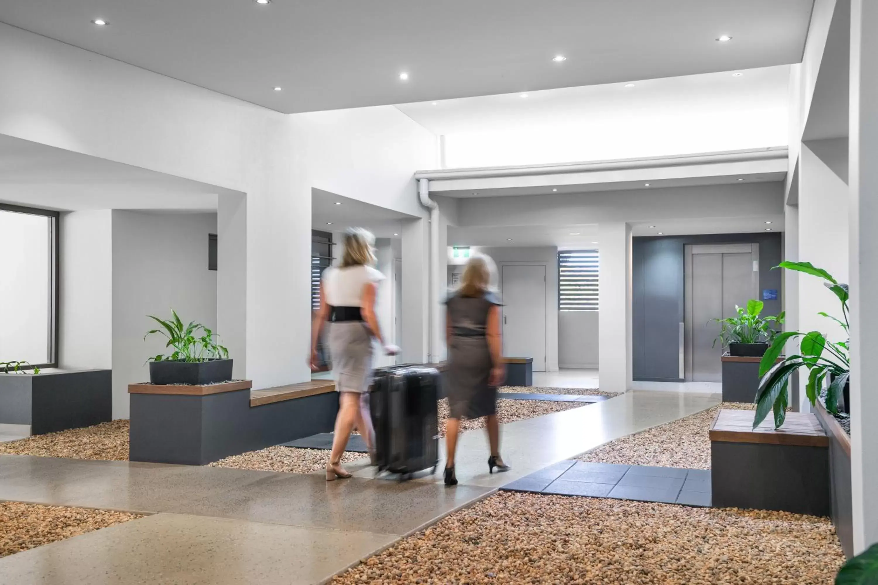 Property building, Lobby/Reception in Essence Apartments Chermside