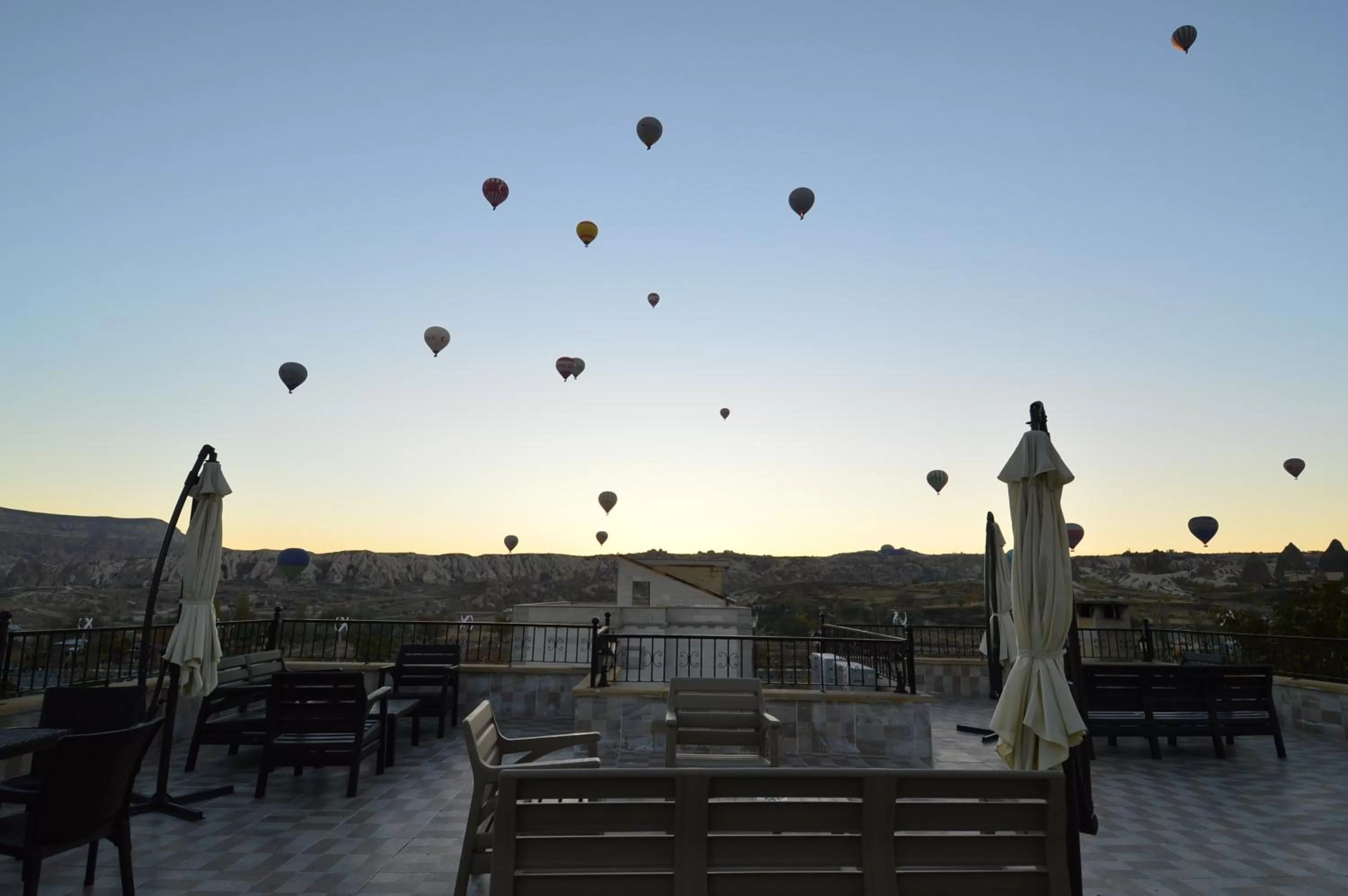 Patio in Cappadocia Elite Stone House