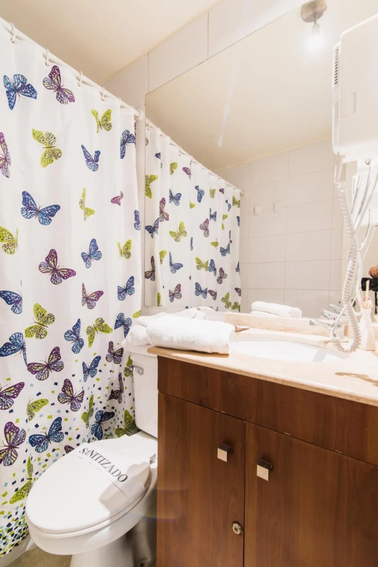 Bathroom in VR Suite Santiago