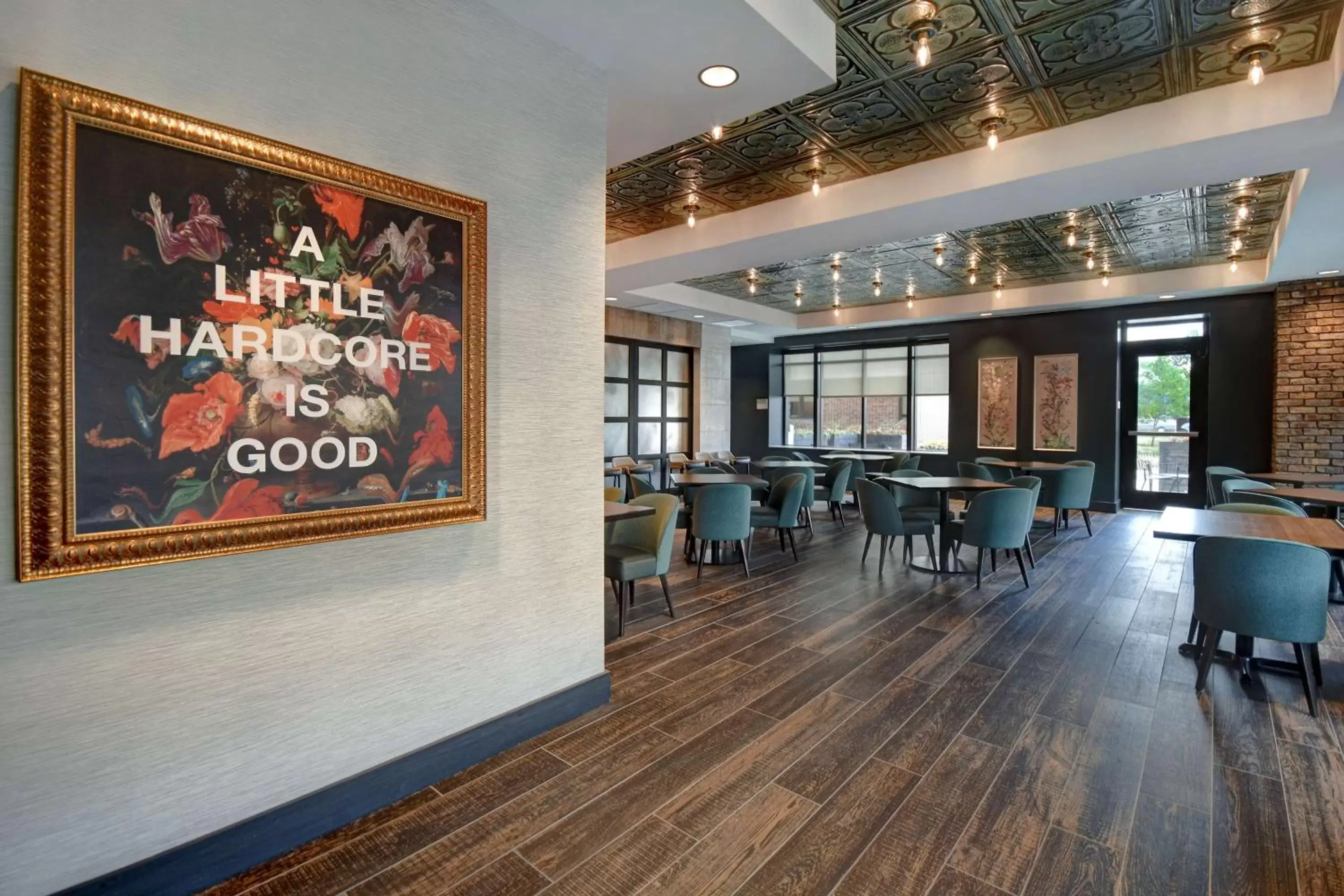 Dining area, Restaurant/Places to Eat in Hilton Garden Inn Kalamazoo Downtown