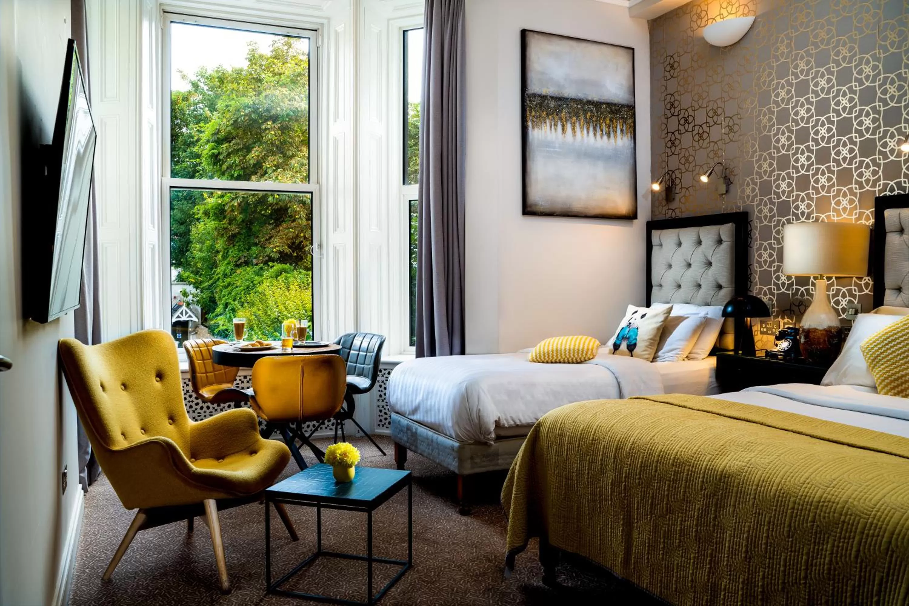 Photo of the whole room, Bed in Roxford Lodge Hotel