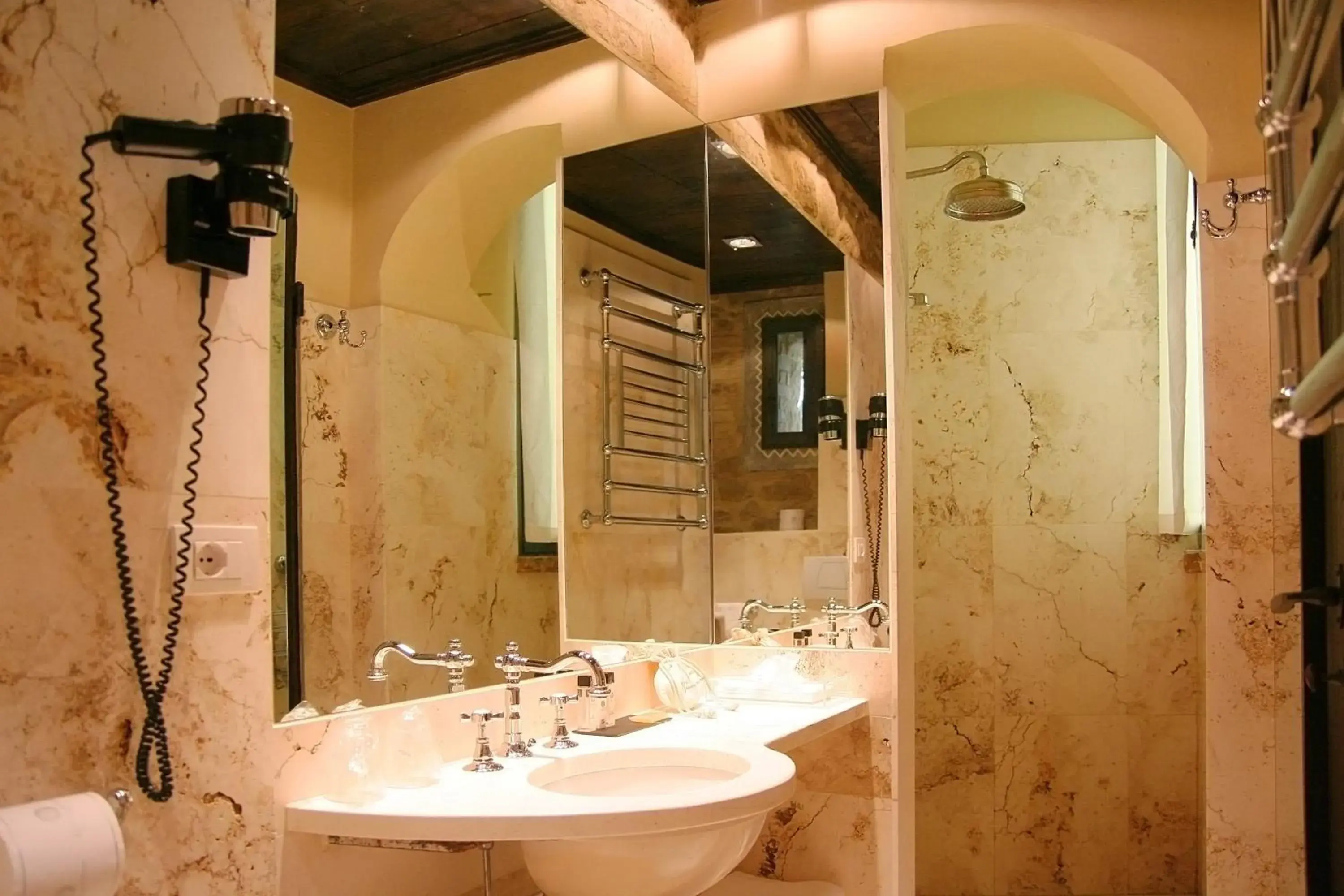 Shower, Bathroom in Castello Di Monterone