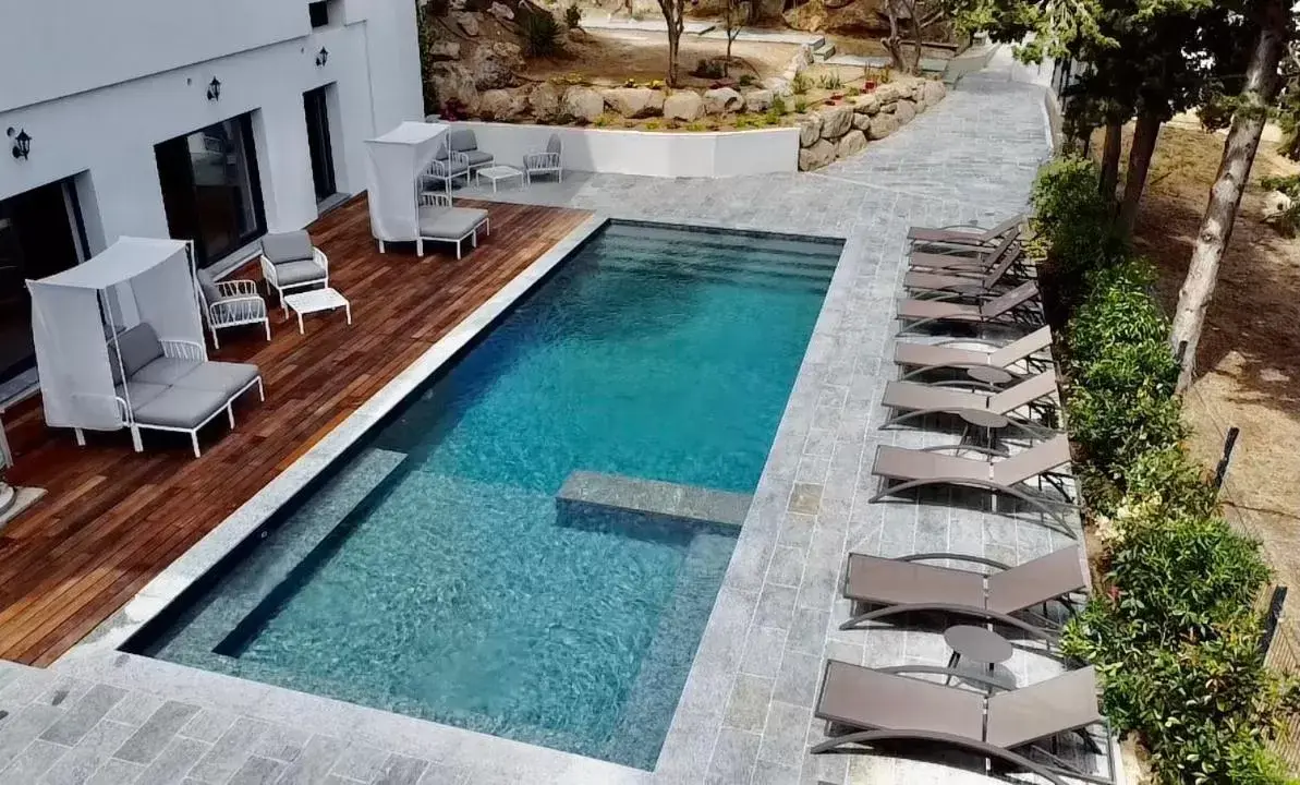 Pool View in Best Western Hotel Casa Bianca