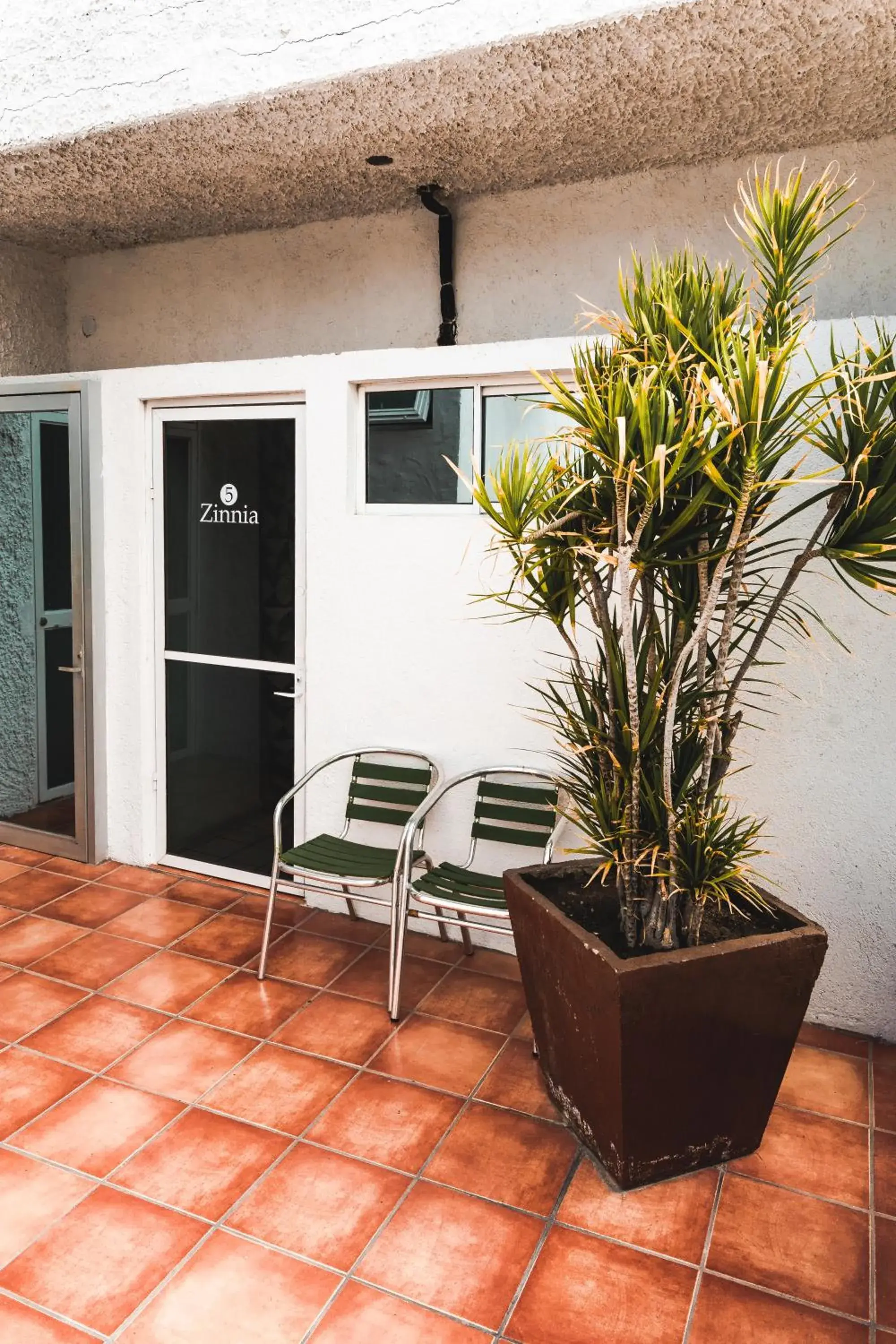 Facade/entrance in Hotel Allende