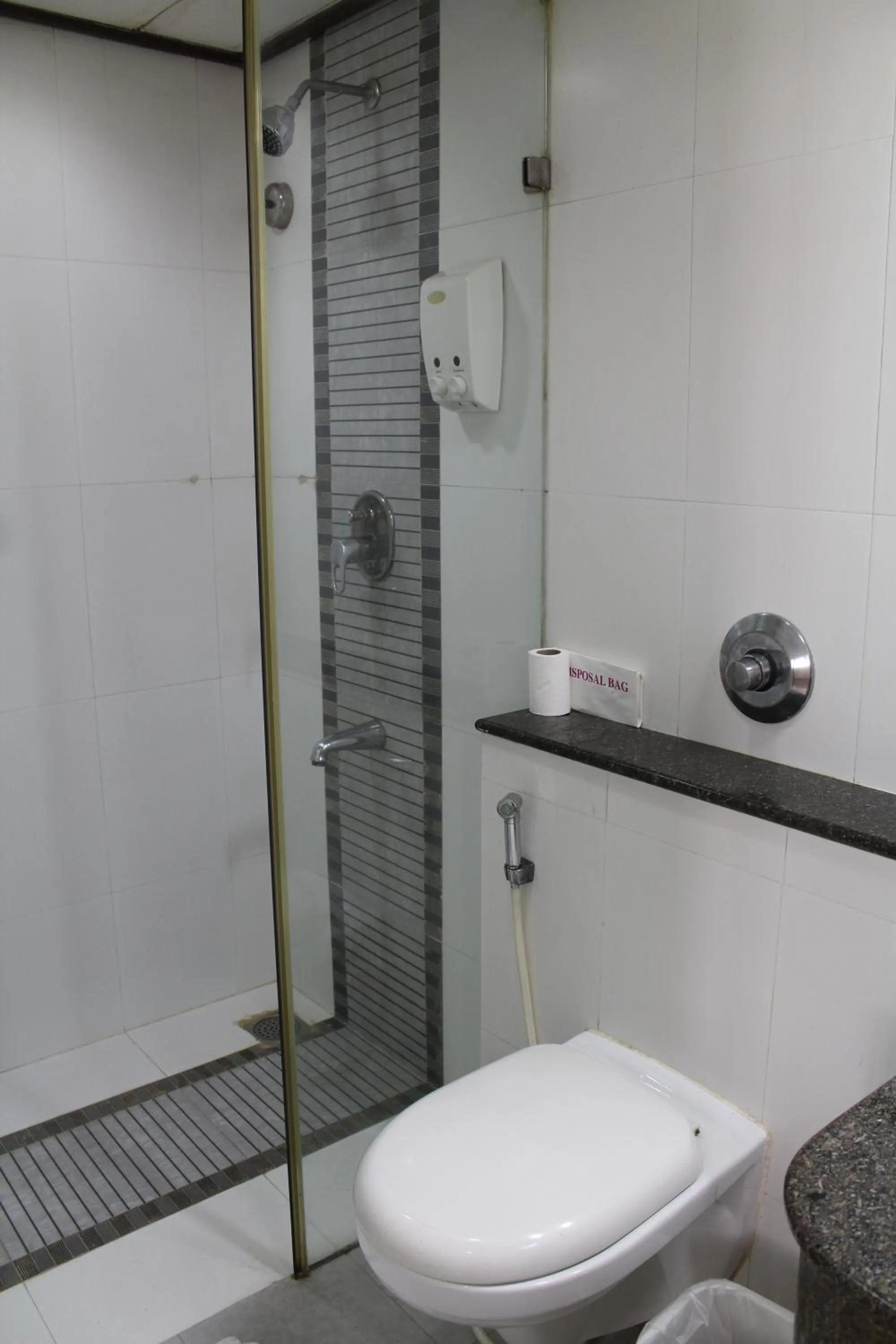 Bathroom in The Lotus Apartment Hotel, Venkatraman Street