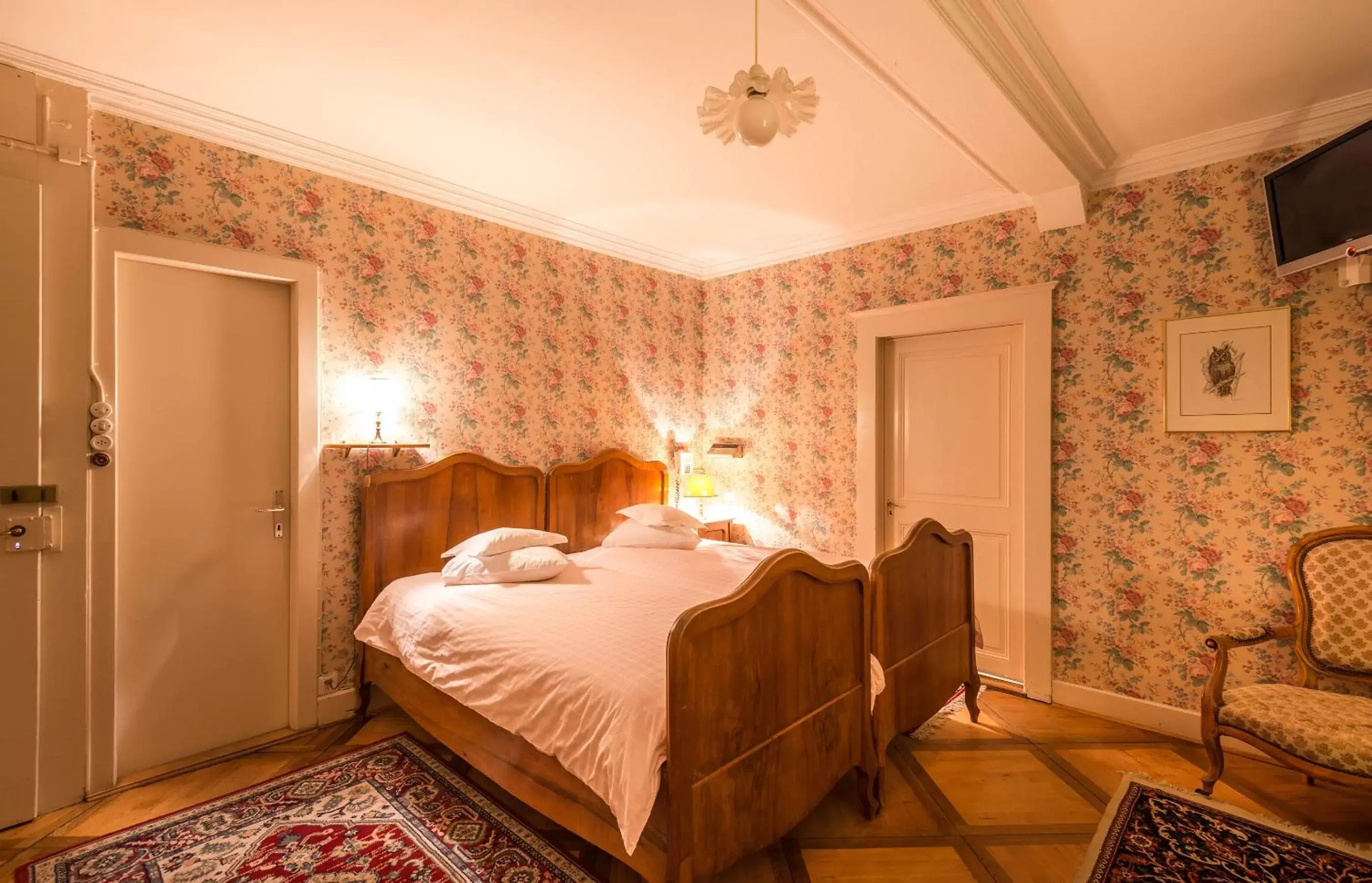 Photo of the whole room, Bed in Swiss Historic Hotel Masson