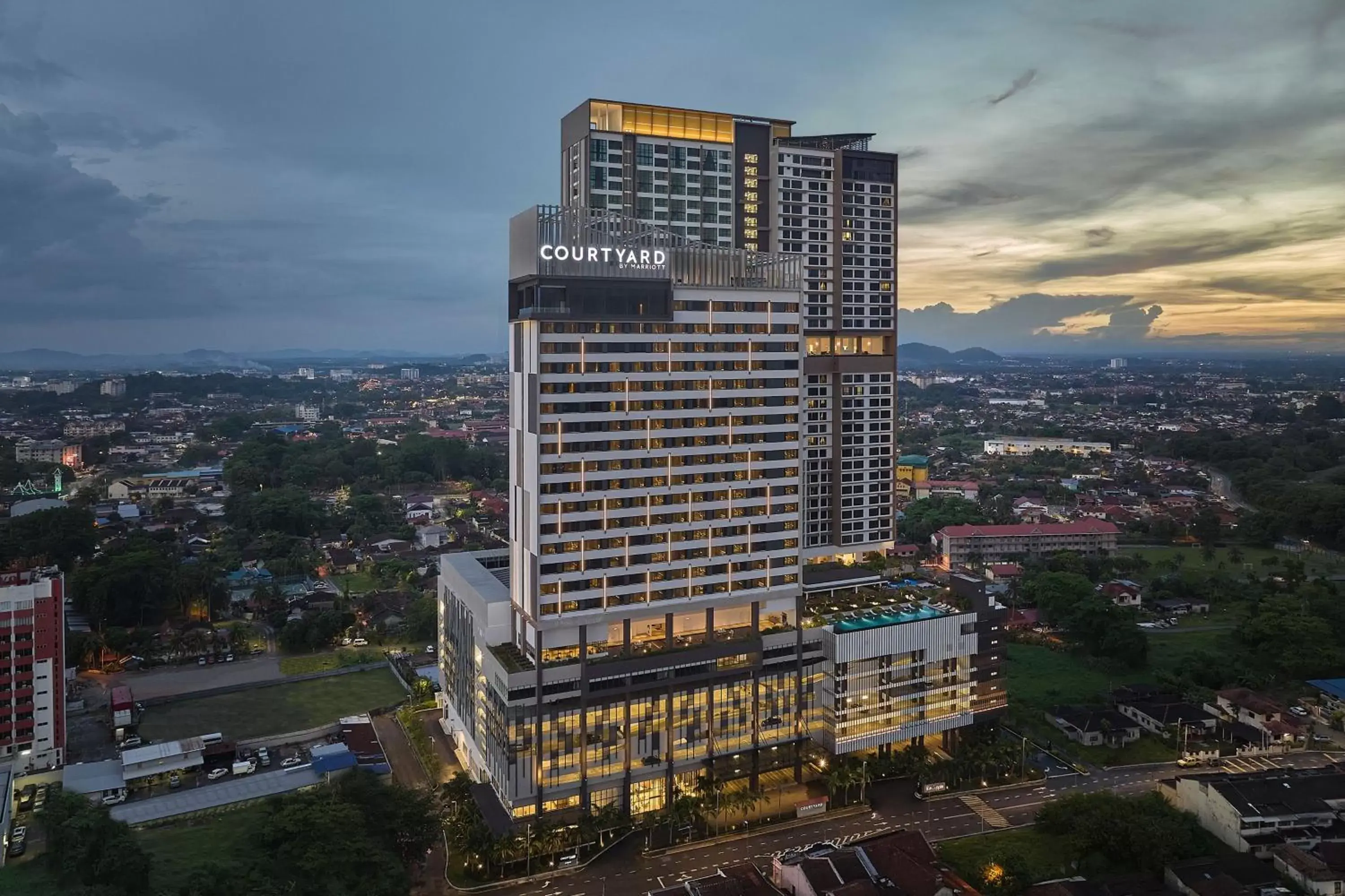 Property building, Bird's-eye View in Courtyard by Marriott Melaka