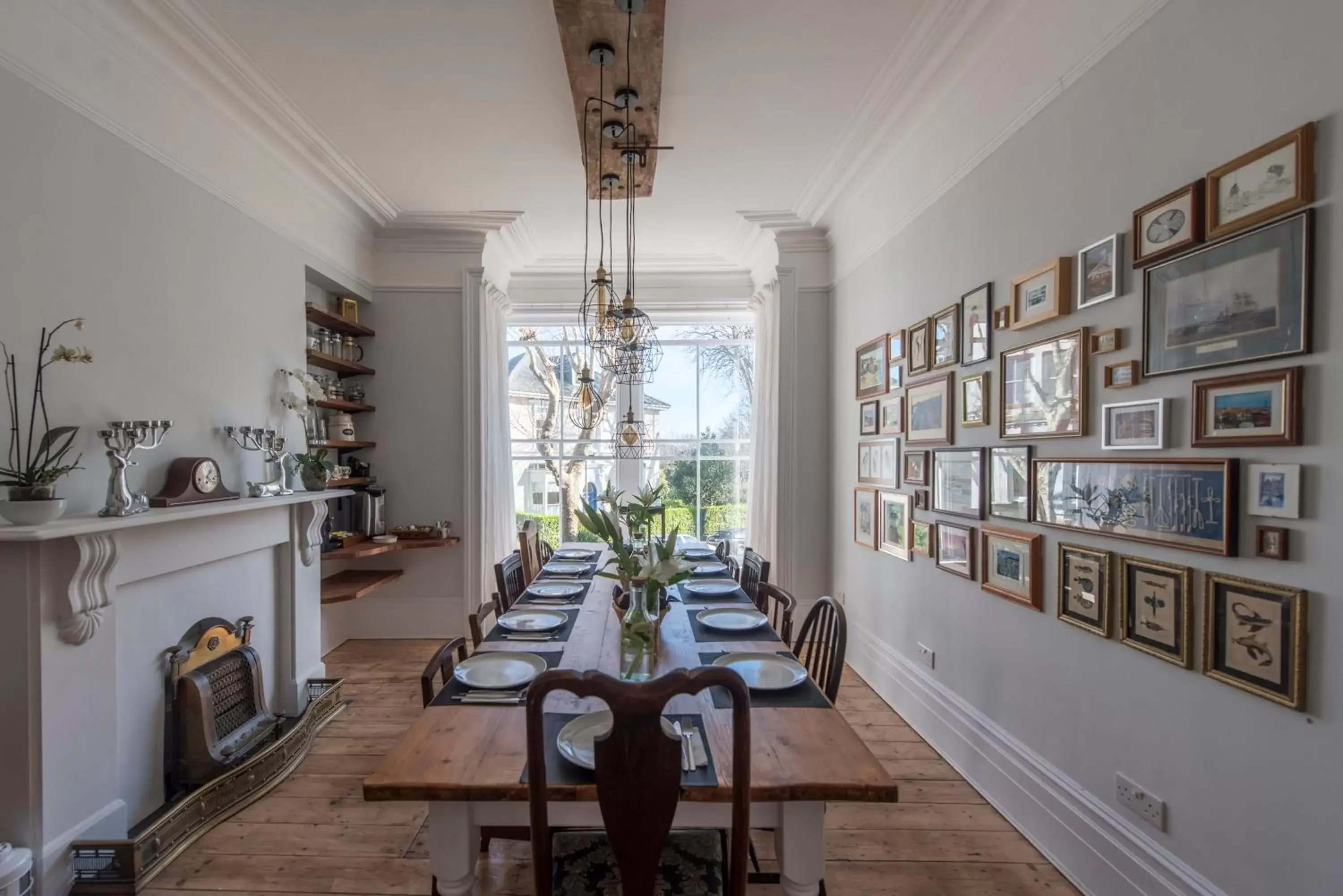 Dining area in Holbein House