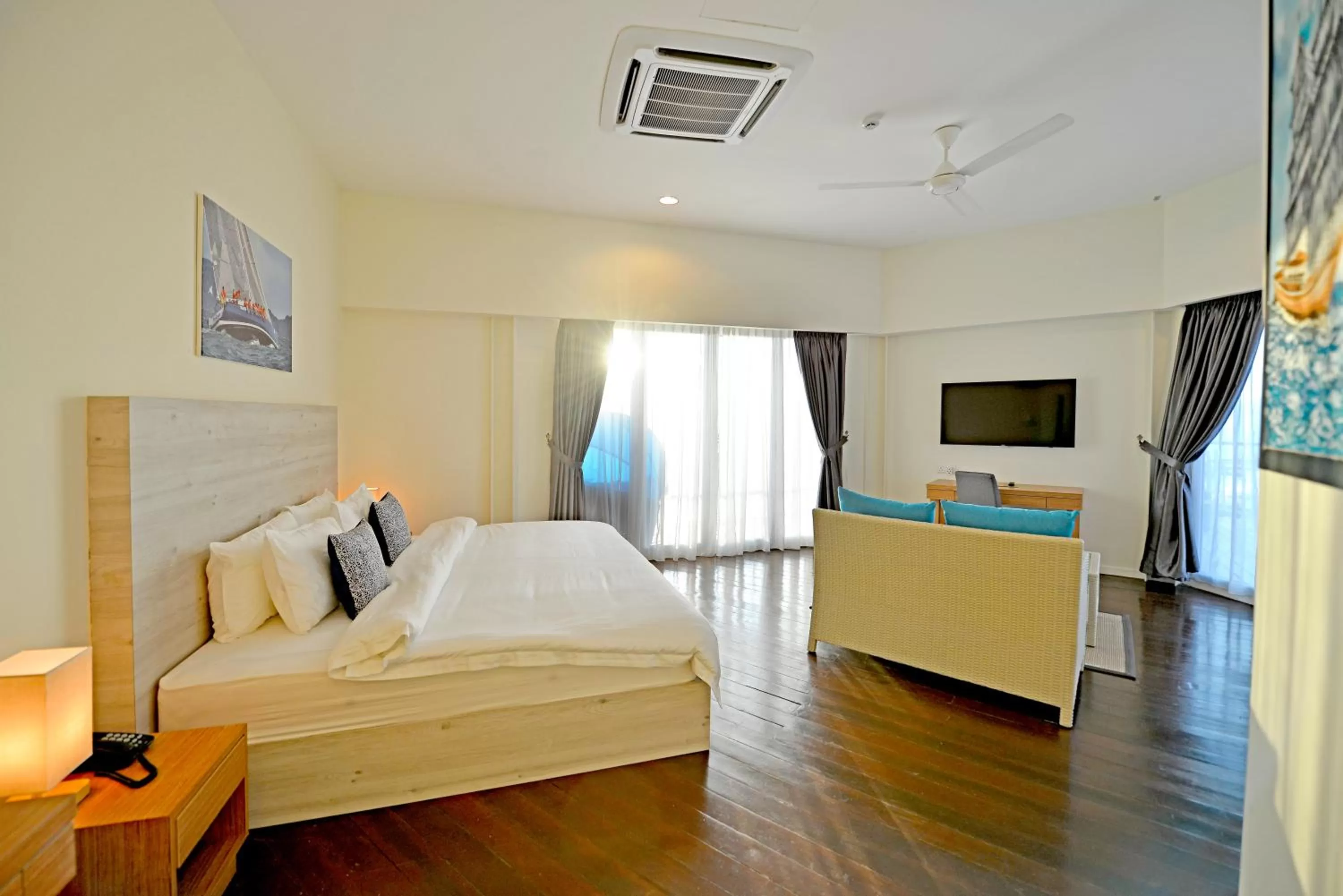 Photo of the whole room, Bed in Ramada by Wyndham Langkawi Marina