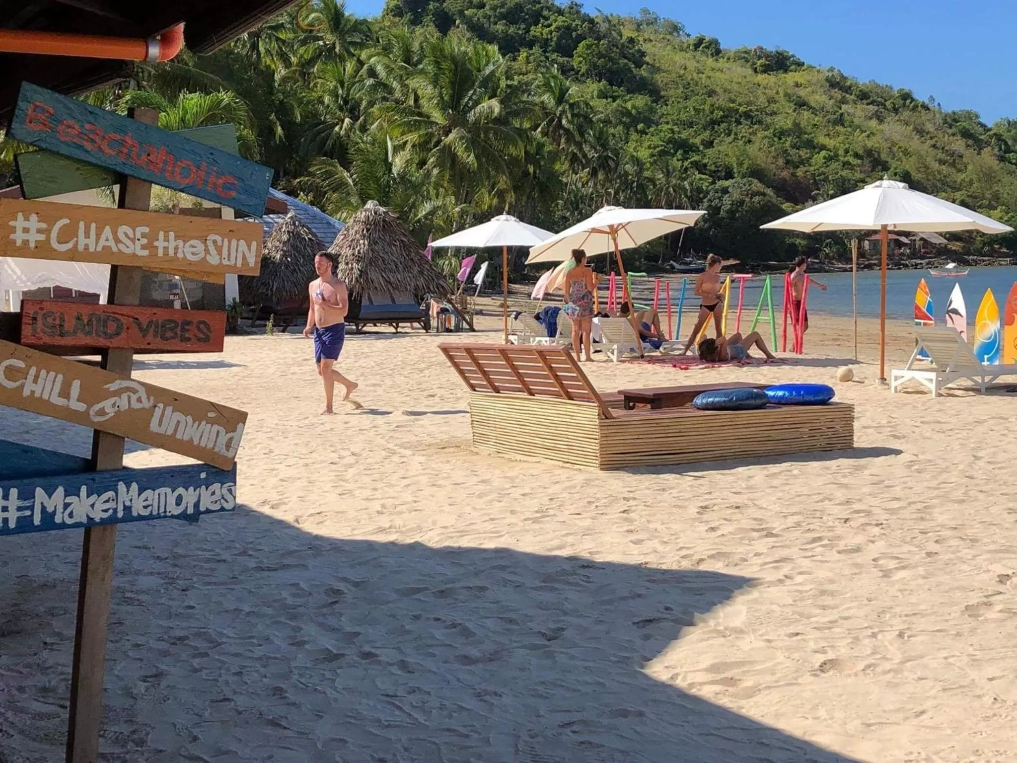 Beach in Pangulatan Beach Resort