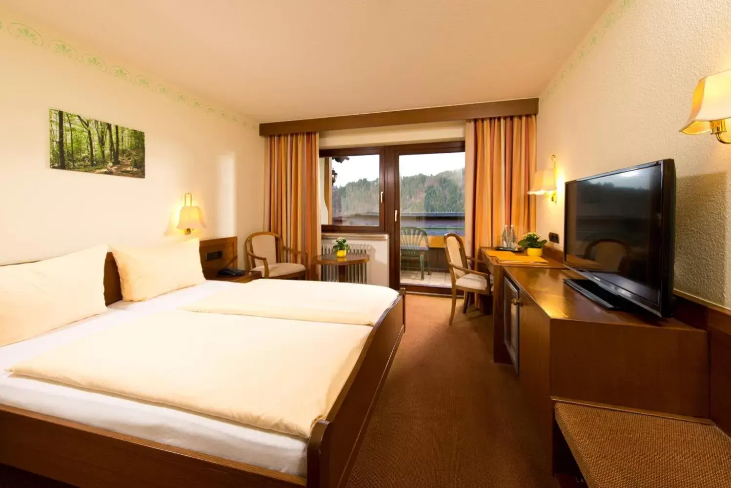 Economy Double Room in Silberkönig Schwarzwald Hotel & Restaurant Ringhotel Economy Double Room in Silberkönig Schwarzwald Hotel & Restaurant Ringhotel