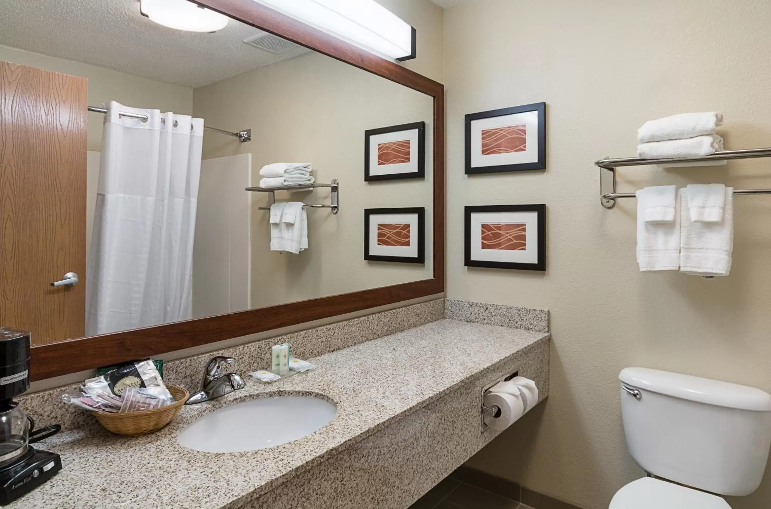 Bathroom in Comfort Inn East Wichita
