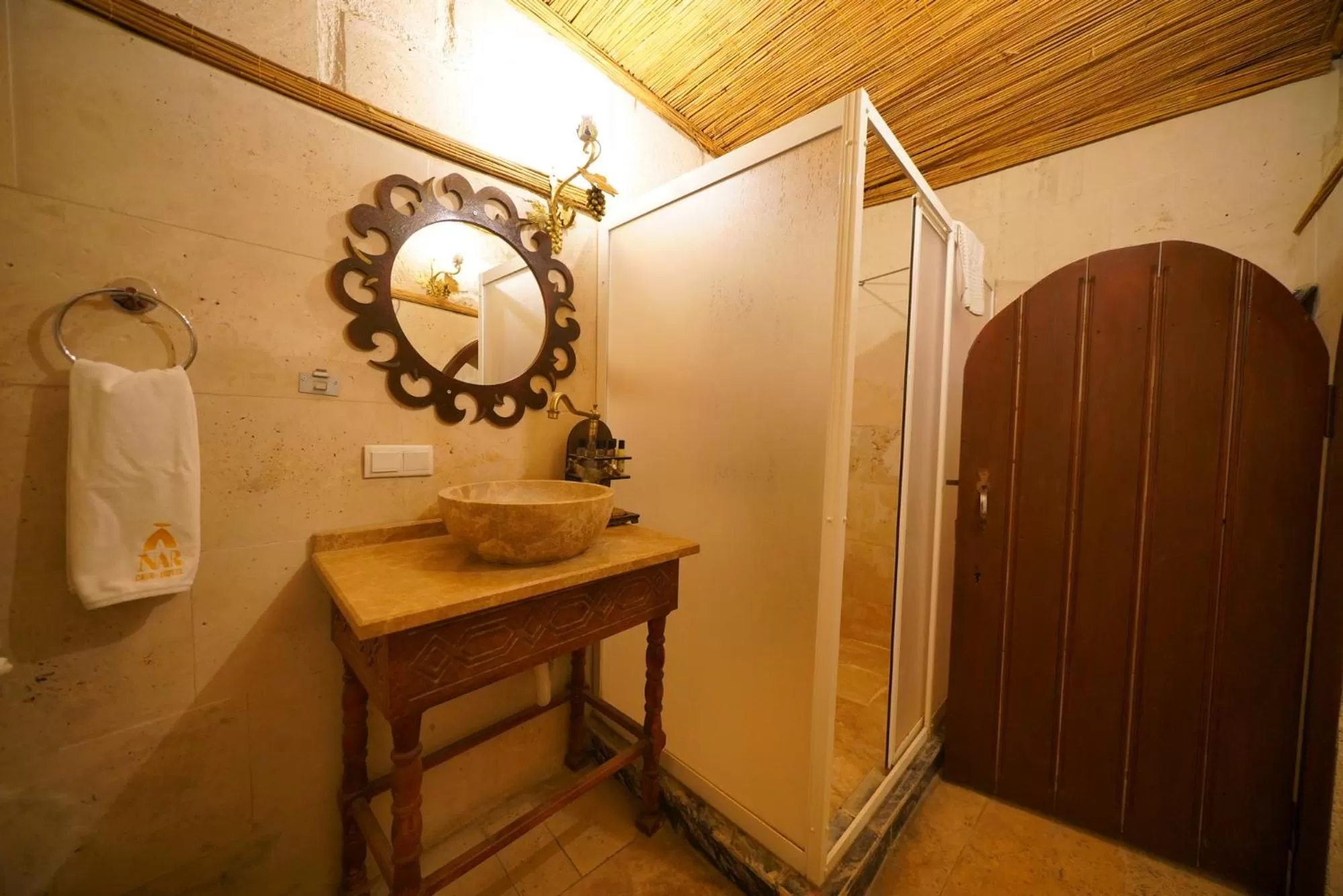 Shower in Cappadocia Nar Cave House & Swimming Pool