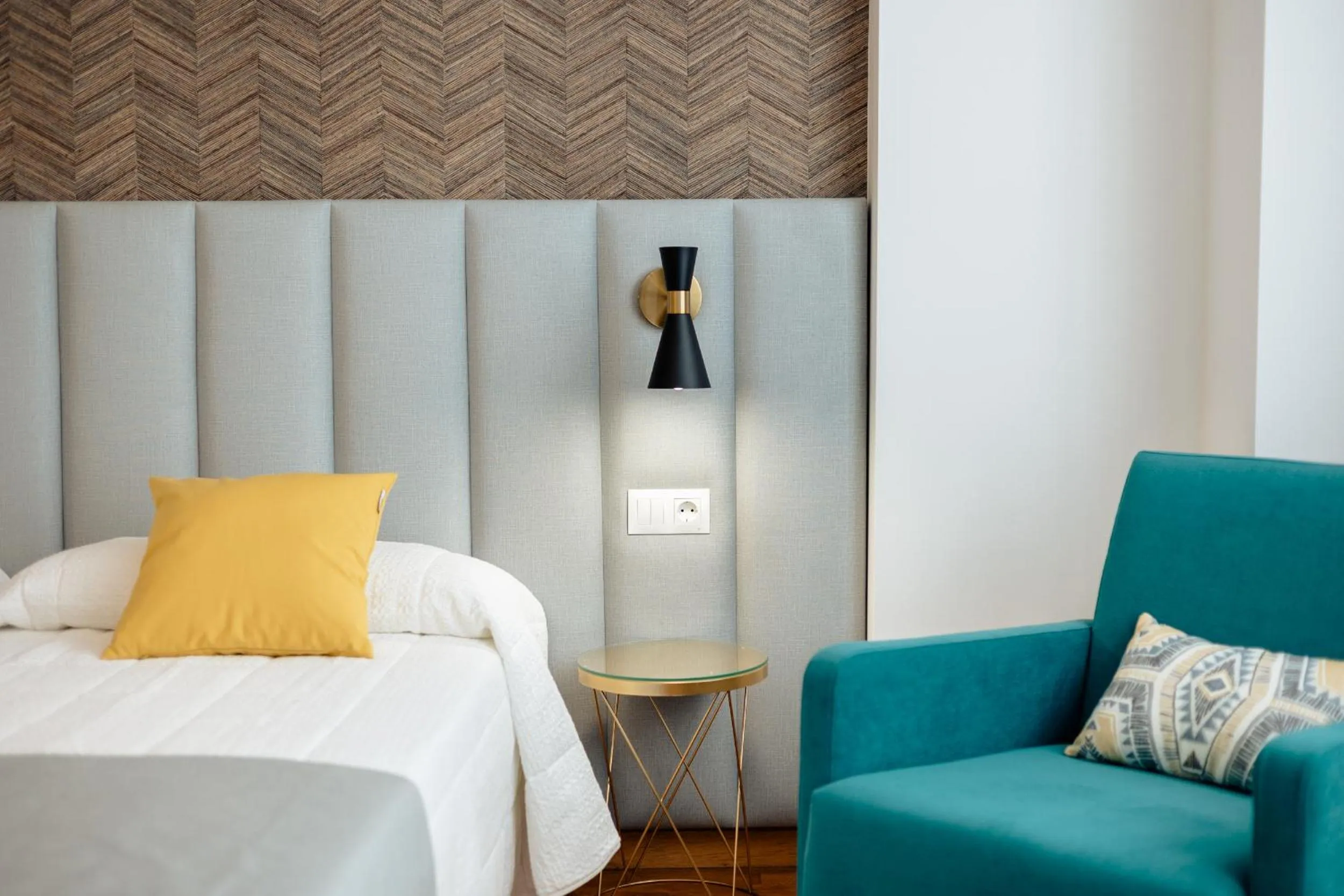 Bed in Apartamentos Debambú