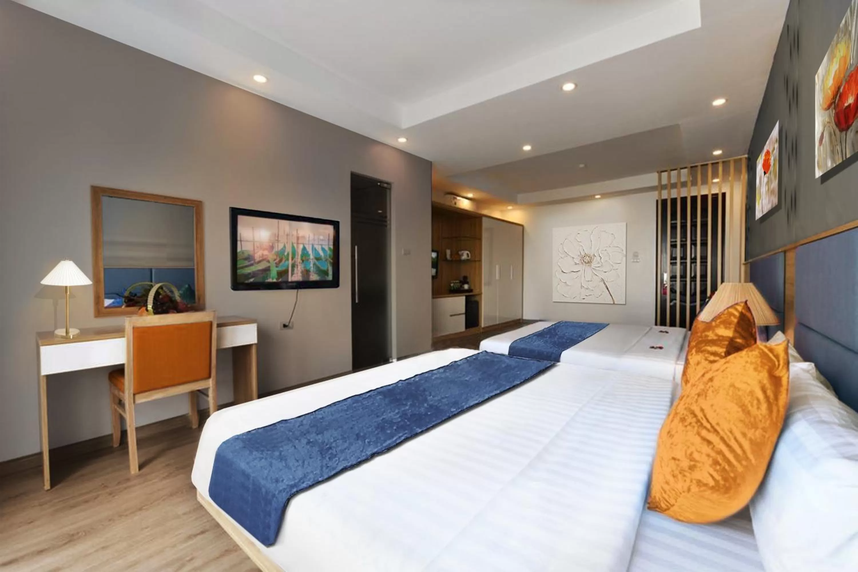 Bedroom, Bed in Hanoi Amorita Boutique Hotel & Travel