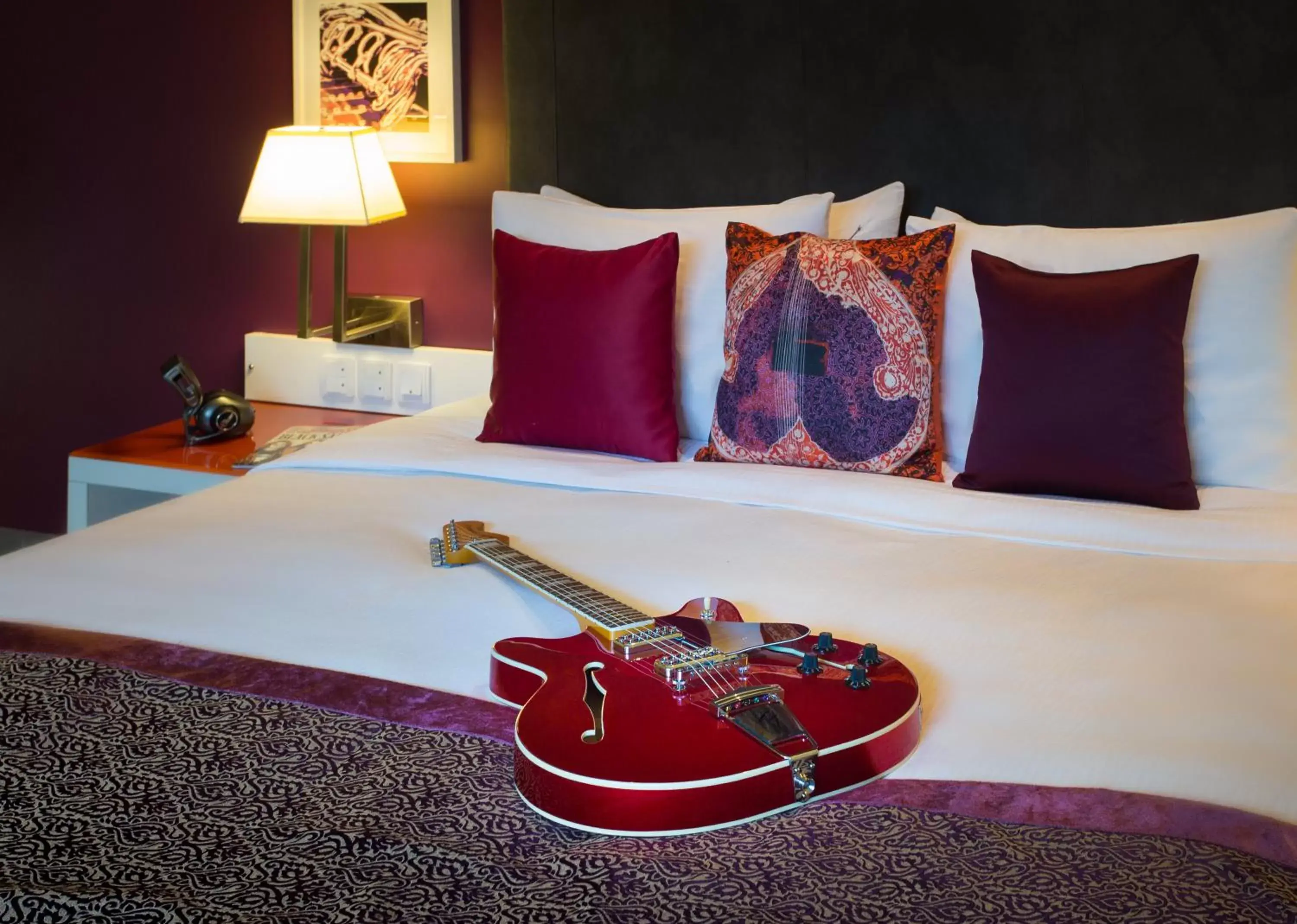 Bedroom, Bed in Hard Rock Hotel Goa