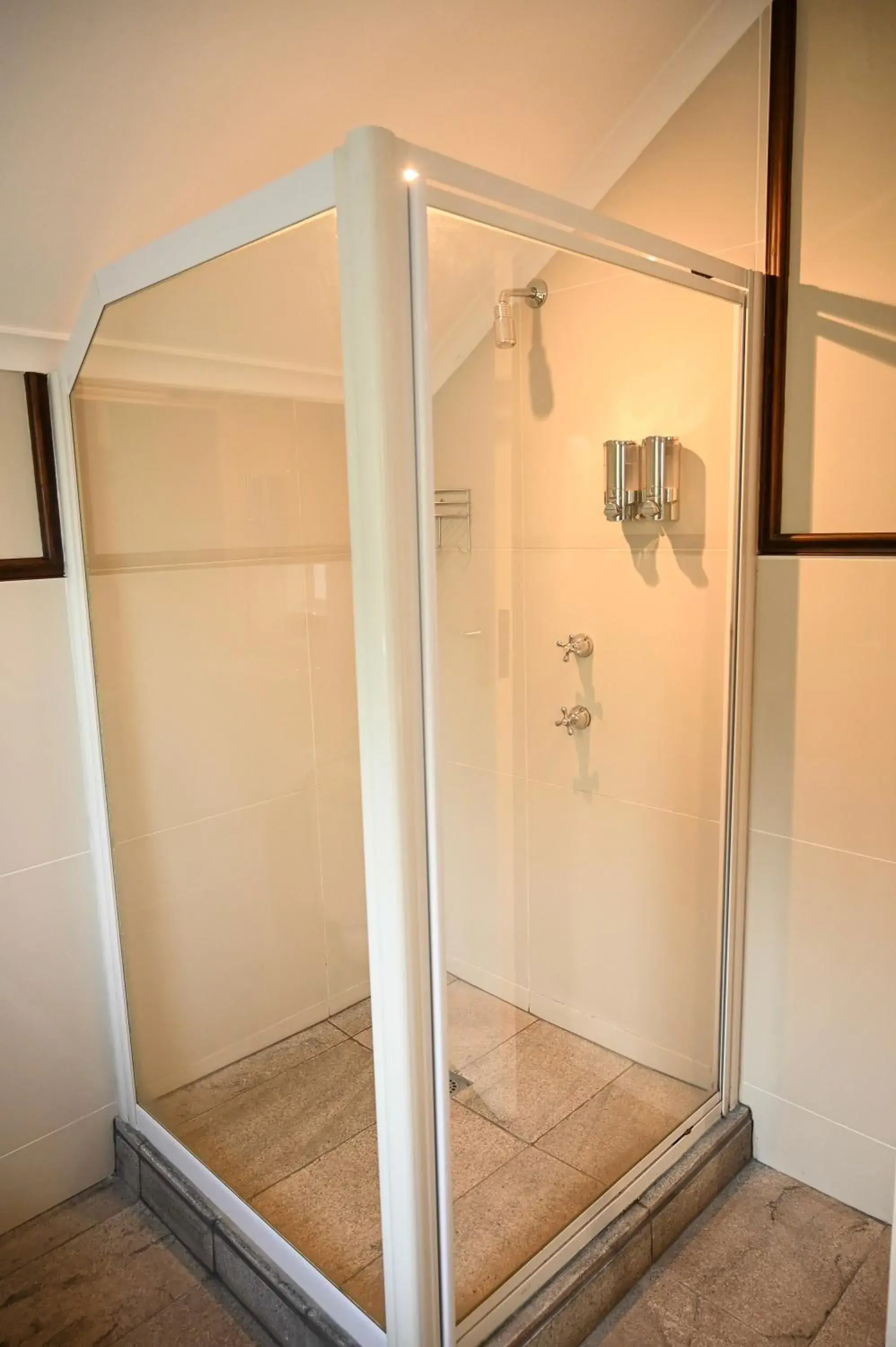 Shower, Bathroom in Blue Bay Lodge